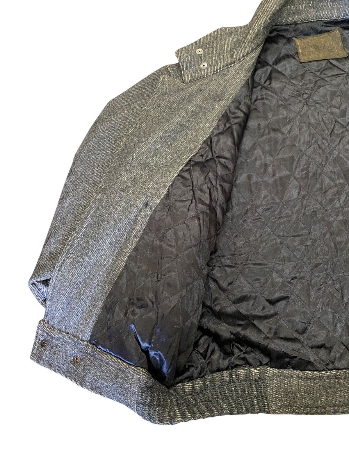 Issey Miyake VTG 80s ORORA Wool Jacket Bomber Issey Miyake Style Size US L / EU 52-54 / 3 - 10 Thumbnail