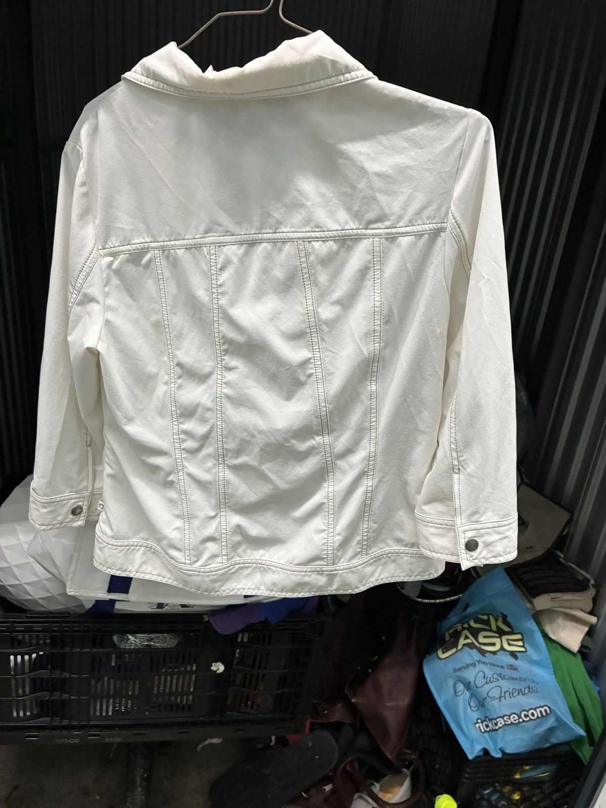 Other Eggshell Toned Light Jacket By Zenergy Size 0 Size XS / US 0-2 / IT 36-38 - 10 Thumbnail