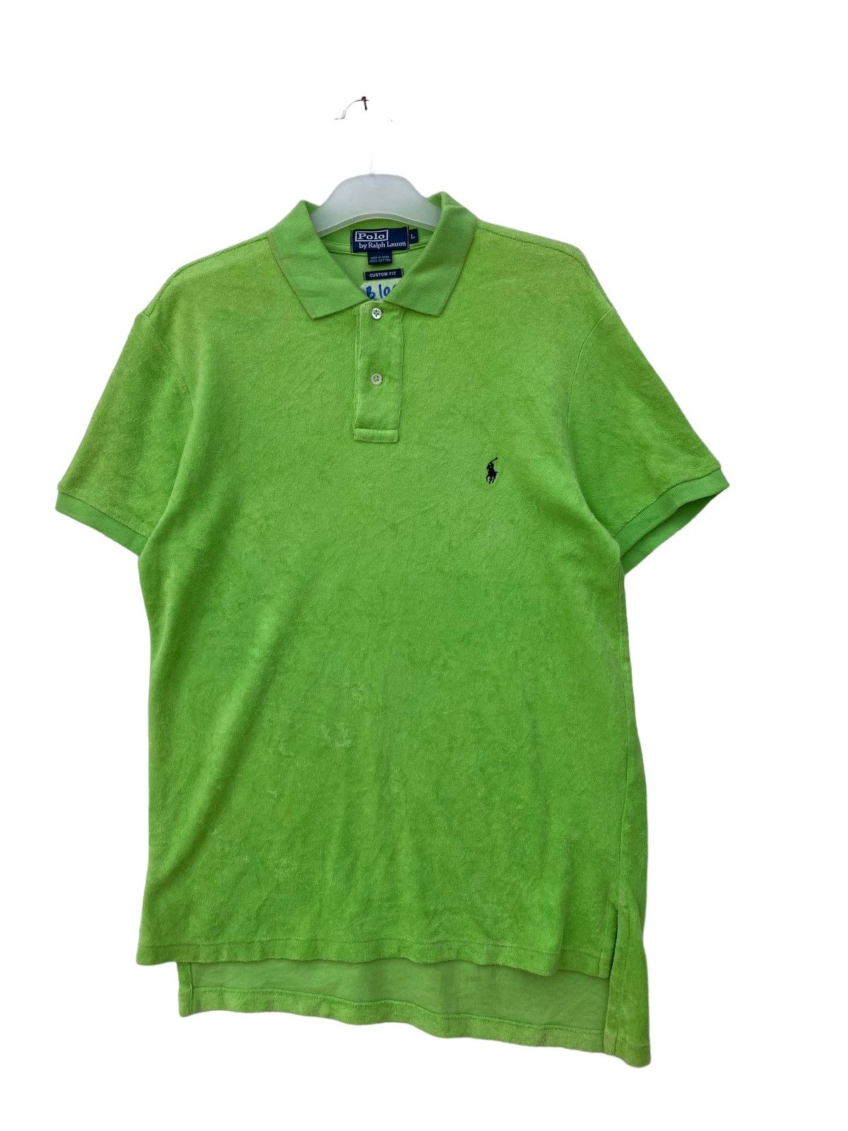 Polo Ralph Lauren Vintage Polo Ralph Lauren Terry Cloth Polo Shirt Size US L / EU 52-54 / 3 - 1 Thumbnail