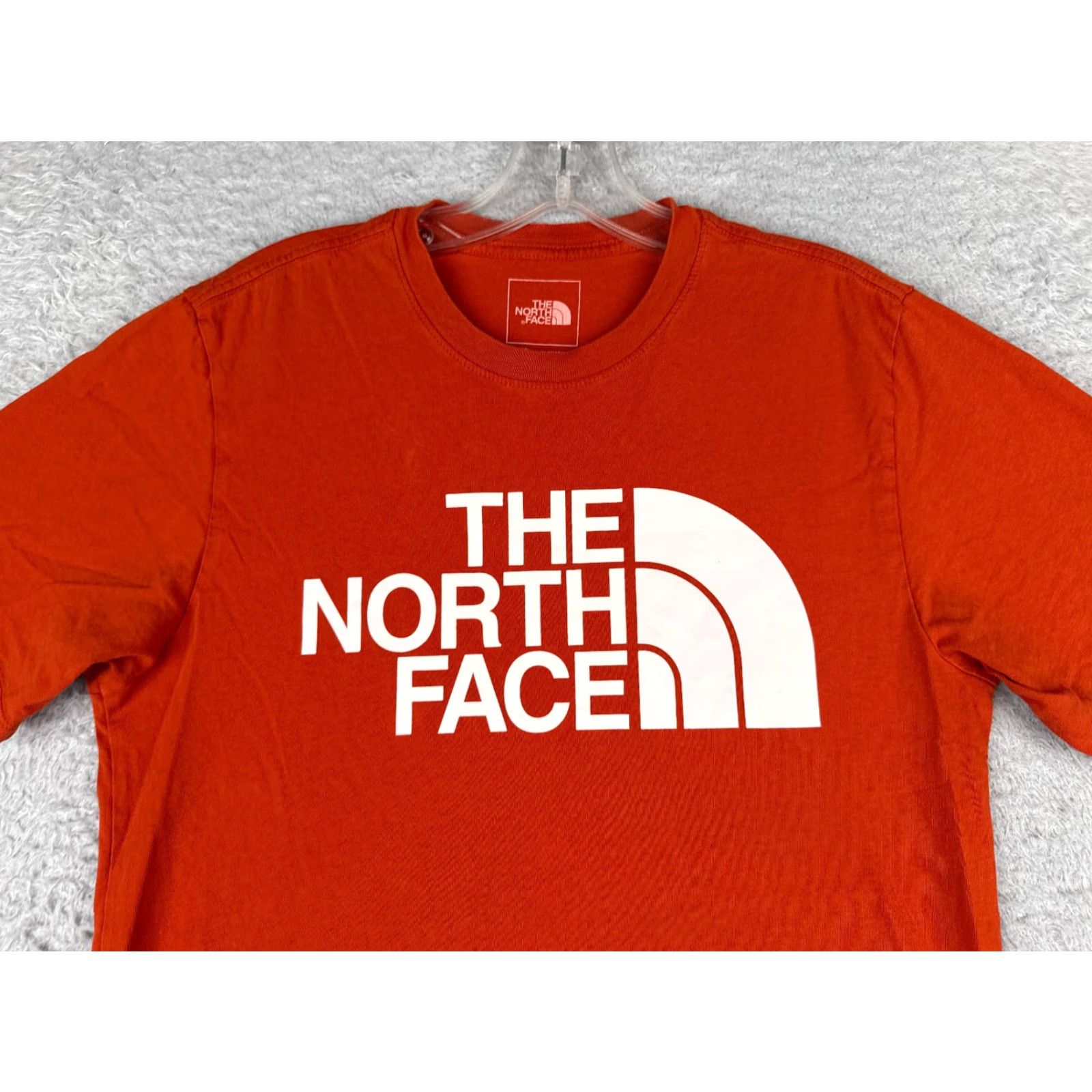 The North Face The North Face Shirt Men Small Petite Red Crew Neck 100% Cotton Short Sleeve Size US S / EU 44-46 / 1 - 4 Thumbnail