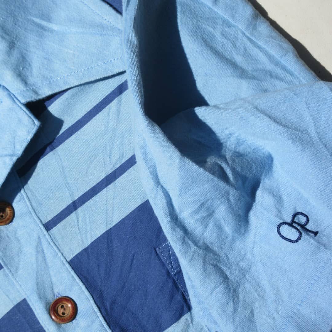 Ocean Pacific × Vintage Vintage 90s Ocean Pacific polo Stripes Sunwear Proper Leisu Size US M / EU 48-50 / 2 - 4 Thumbnail