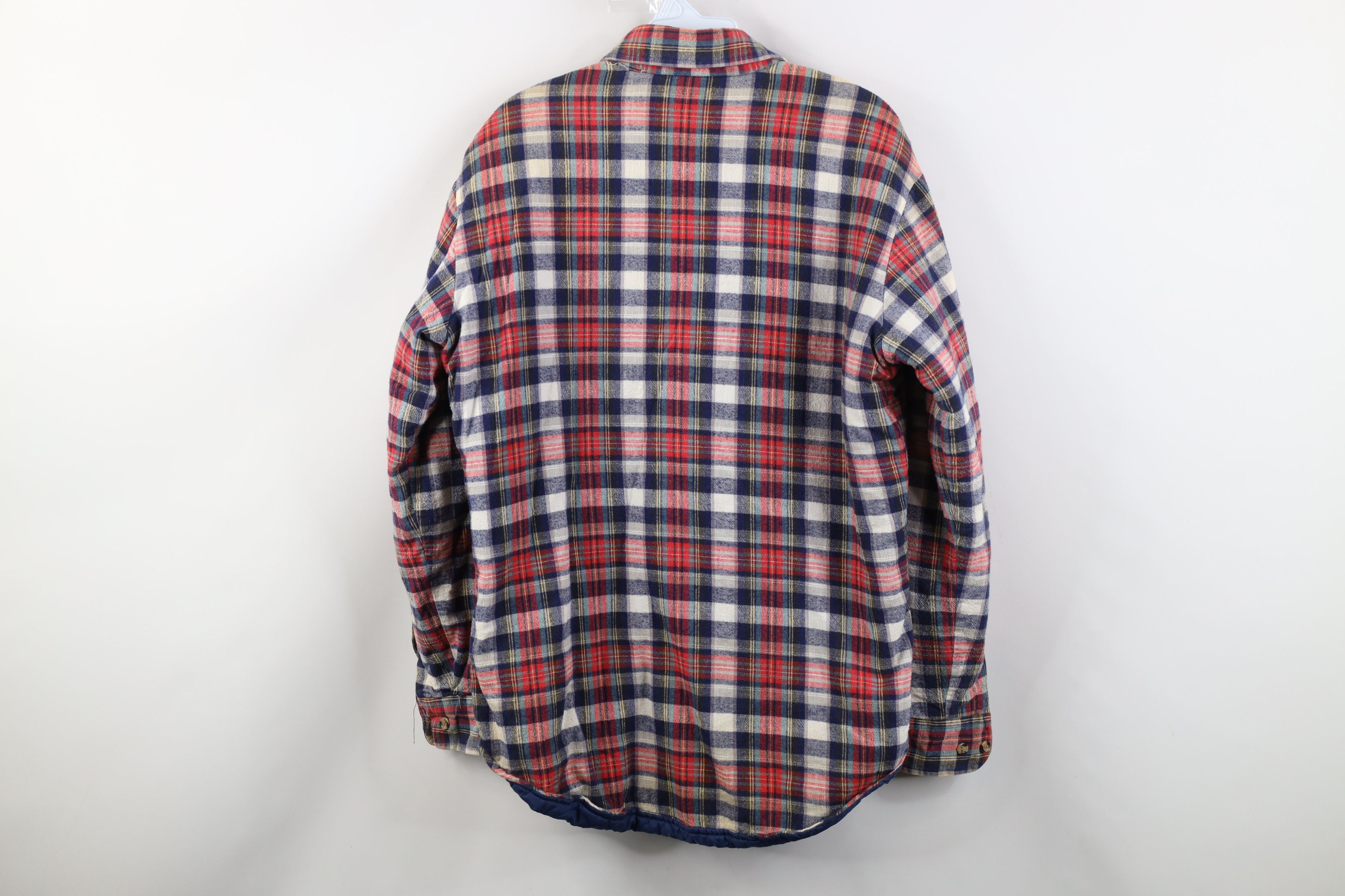Vintage Vintage 70s Streetwear Quilted Flannel Shirt Jacket Jac Size US M / EU 48-50 / 2 - 12 Thumbnail
