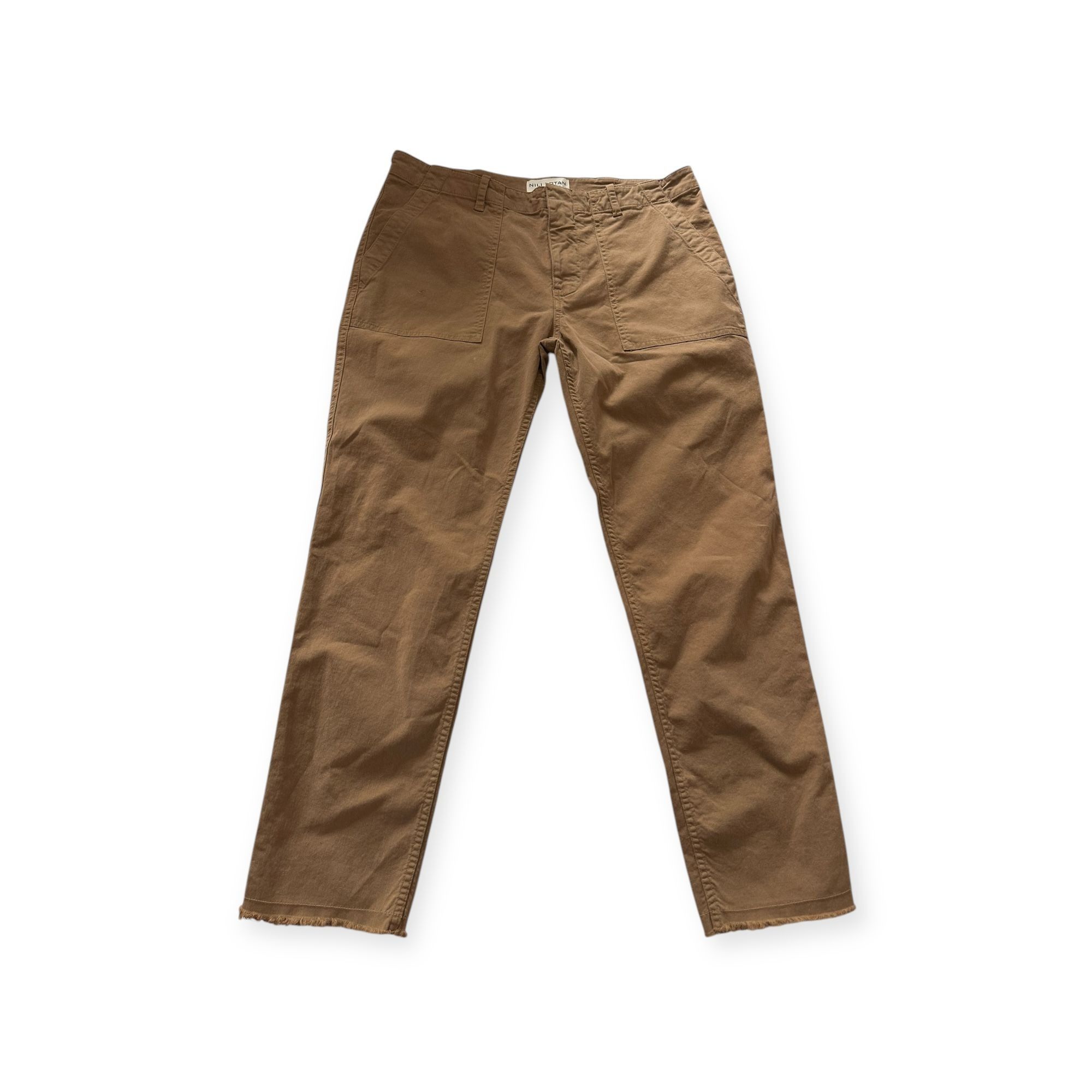 Nili Lotan Nili Lotan Jenna Pants in Caramel, tan, Size 8, New with t Size 30" / US 8 / IT 44 - 5 Thumbnail