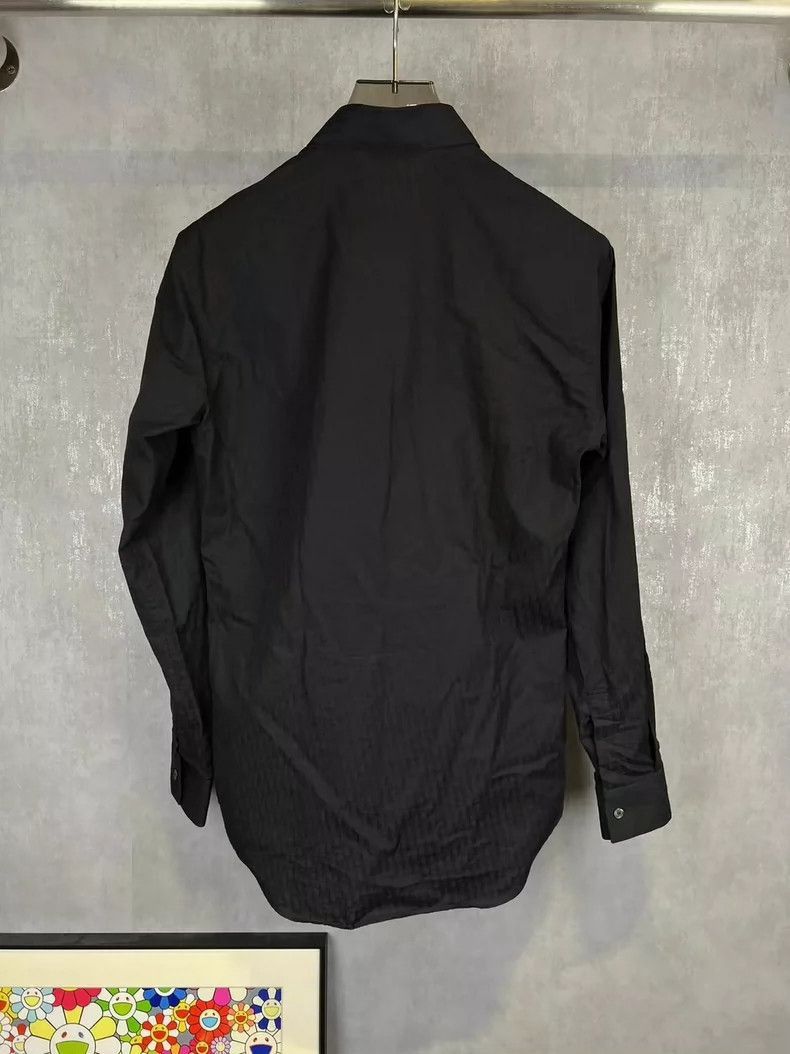 Dior DIOR Logo Dark Pattern Shirt with Tags-2505 Size US M / EU 48-50 / 2 - 2 Thumbnail
