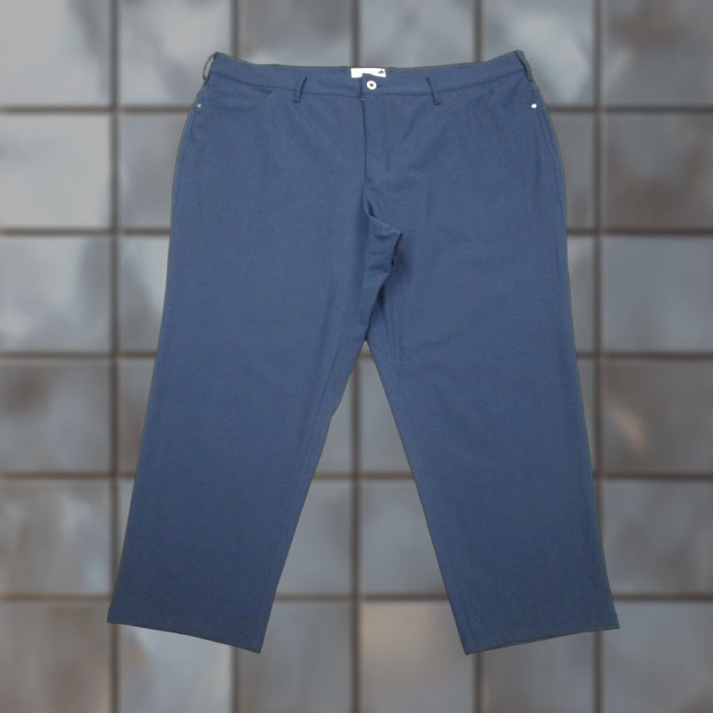 Vintage Sene Pants Mens 42 Short Blue Soho Flex Tech Stretch Performance Dress Slacks Size US 42 / EU 58 - 1 Thumbnail
