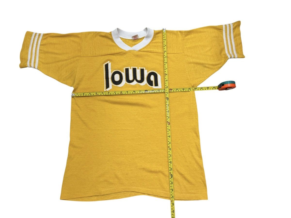 Vintage YELLOW VINTAGE 70’s SHIRT IOWA SINGLE STITCH T SHIRT Size US M / EU 48-50 / 2 - 5 Thumbnail