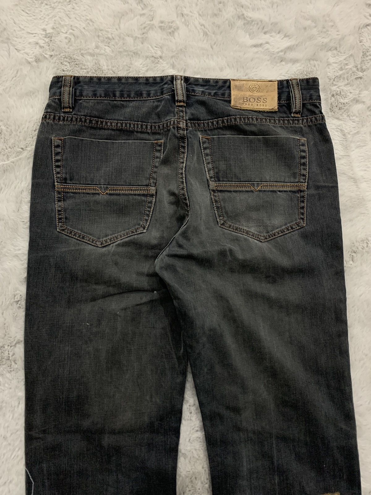Vintage Kapital Inspired Patchwork/Boro Flared Denim Jeans Size US 33 - 6 Thumbnail