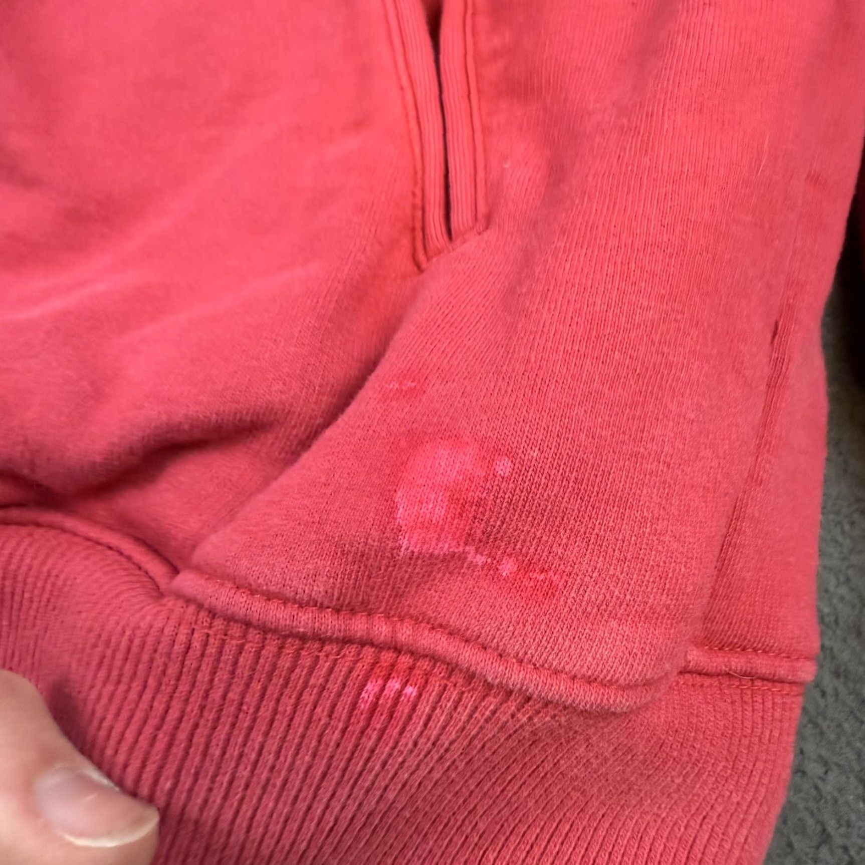 Eddie Bauer Eddie Bauer Sweater Pullover Mens M Red Mock Neck Fleece Pockets Outdoor Classic Outdoor VINTAGE (no) Size US M / EU 48-50 / 2 - 3 Thumbnail