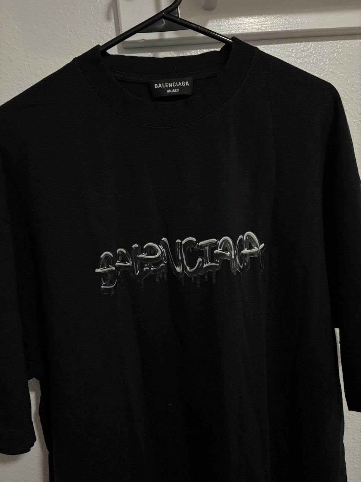 Balenciaga Balenciaga black logo shirt Disney lettering Size US L / EU 52-54 / 3 - 2 Thumbnail
