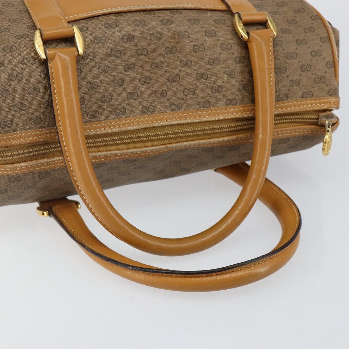 Gucci GUCCI Micro GG Supreme Hand Bag Pvc Beige Gold 000 39 000 39 Size ONE SIZE - 7 Thumbnail