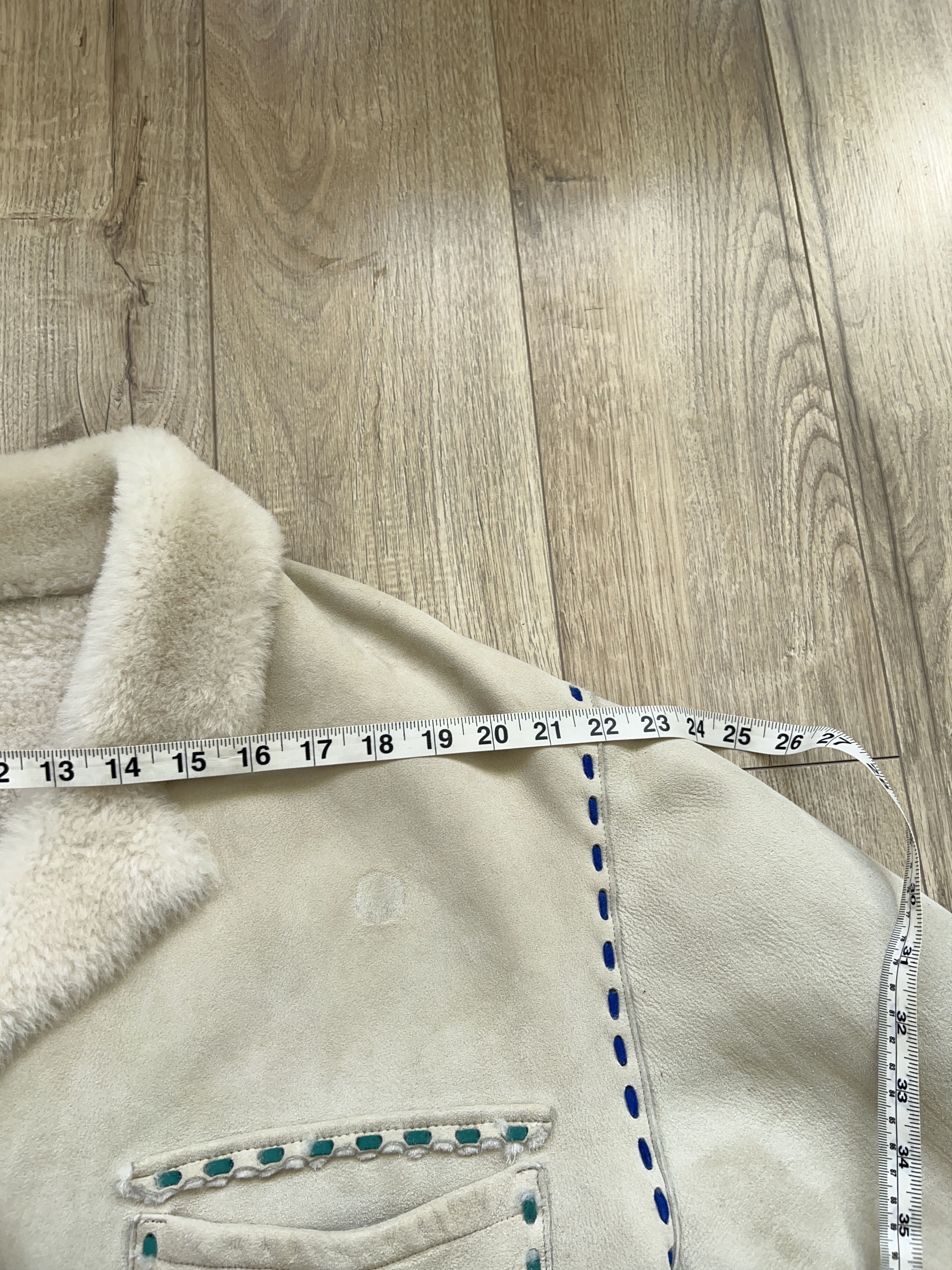 Designer × Jean Charles De Castelbajac Unique Castelbajac Tricot Sheepskin Coat Jacket Shearling Size M / US 6-8 / IT 42-44 - 8 Thumbnail