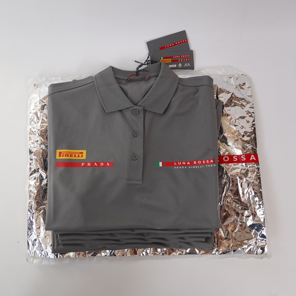 Prada Prada Luna Rossa Grey Polo - Womens Sizing Size XS / US 0-2 / IT 36-38 - 8 Thumbnail