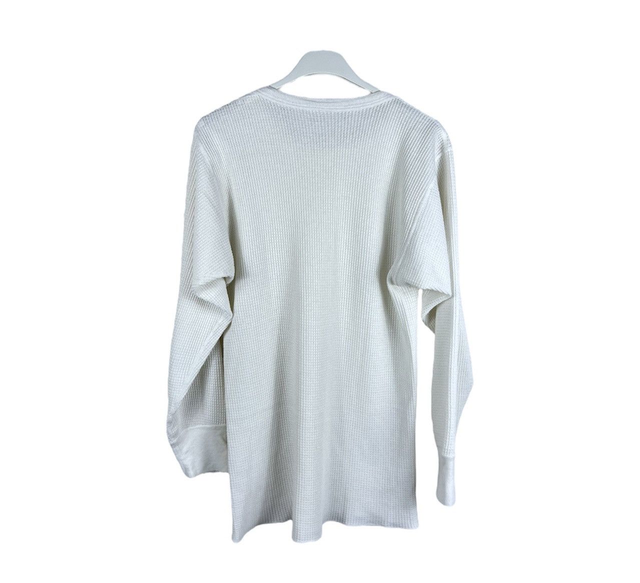 Vintage 70s Hanes waffle long sleeve thermal t-shirt retro