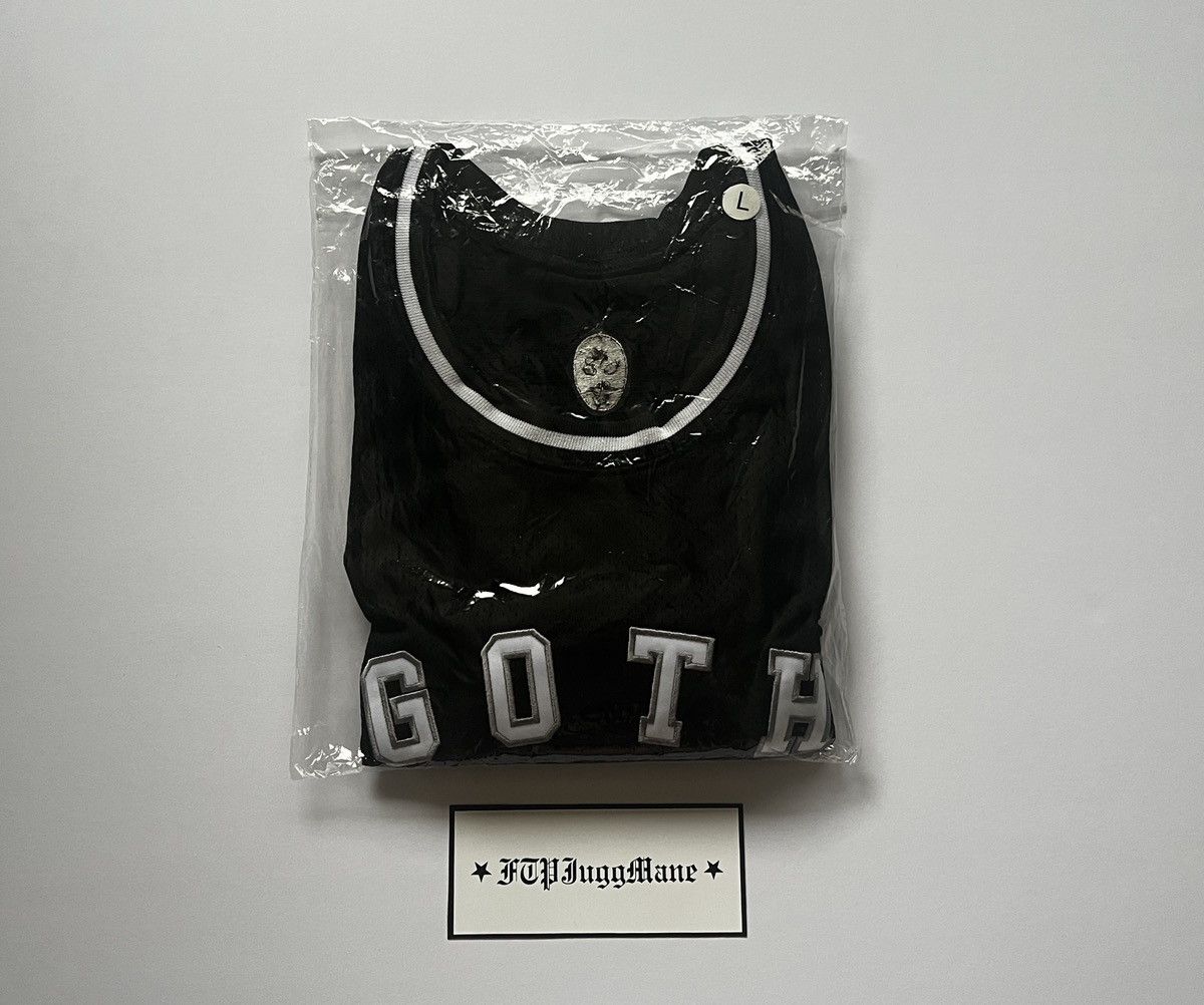 Goth Money Goth Money Records Slitt Jersey Large Black Kray FTP Size US L / EU 52-54 / 3 - 1 Thumbnail