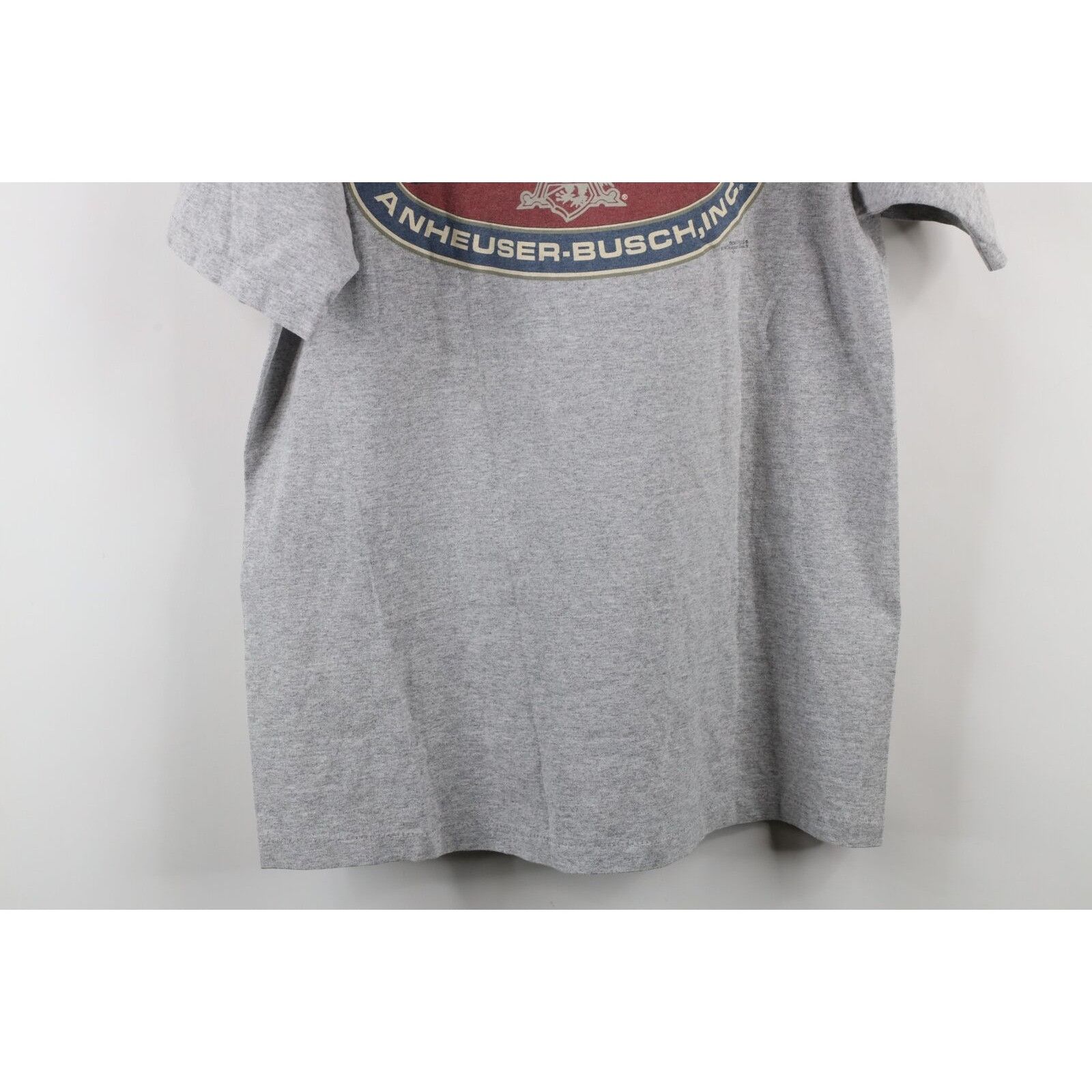 Budweiser × Vintage Vintage 90s Spell Out Anheuser Busch Budweiser Beer T-Shirt Size US L / EU 52-54 / 3 - 11 Thumbnail