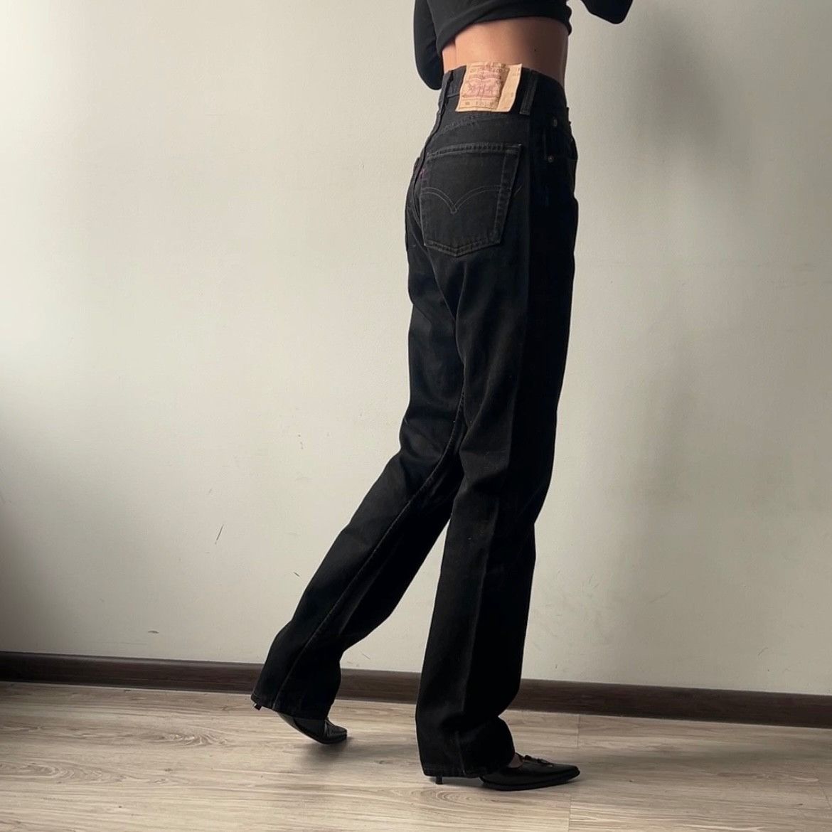 Levi's Levi’s 501 Vintage USA Made Straight Fit Denim Jeans 9644AC Size 25" / US 0 / IT 36 - 3 Thumbnail