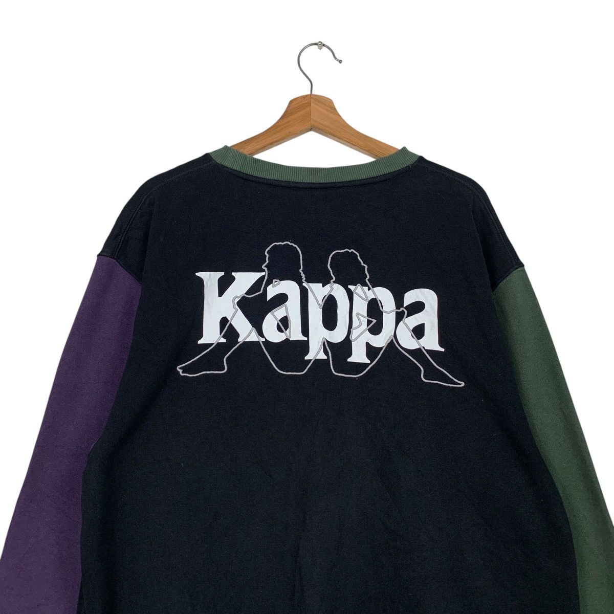 Kappa KAPPA Big Logo Colorblock Sweatshirt #2401-C108 Size US L / EU 52-54 / 3 - 13 Thumbnail