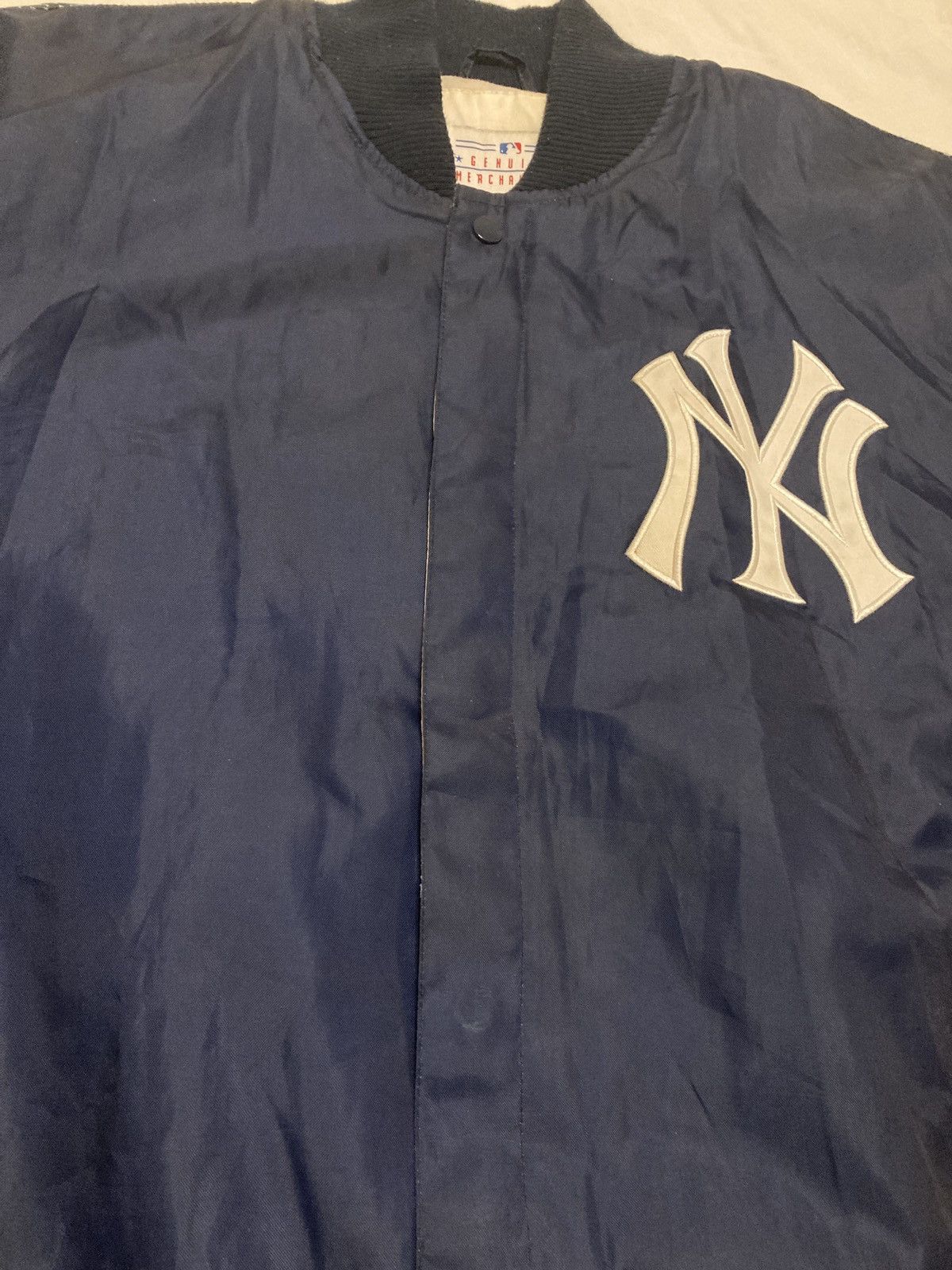 MLB New York Yankees Bomber Jacket Men Large G-III Sports Size US L / EU 52-54 / 3 - 4 Thumbnail