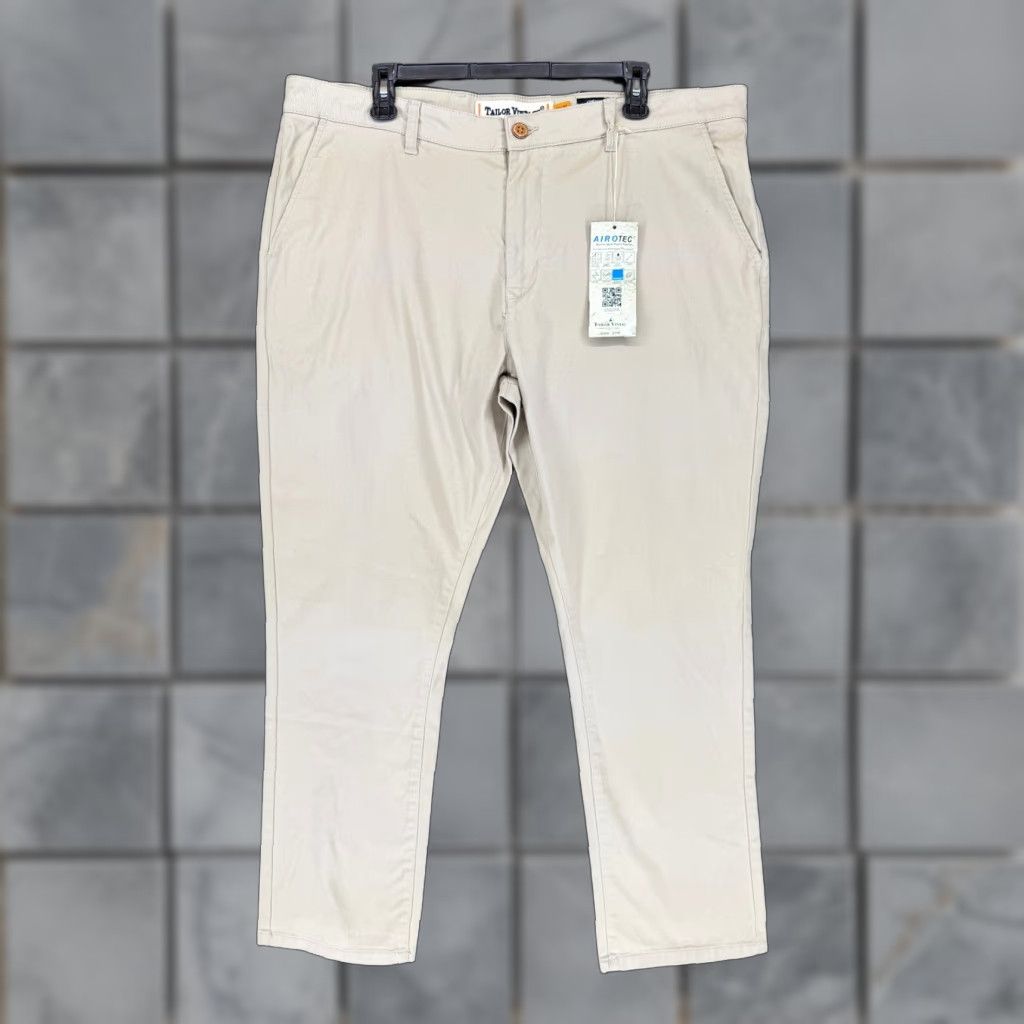 Vintage VINTAGE Tailor Vintage Traveler Pant Greenwich Slim Fit Khaki Tan AIROTEC Mens 40x30 NEW Size US 40 / EU 56 - 1 Thumbnail