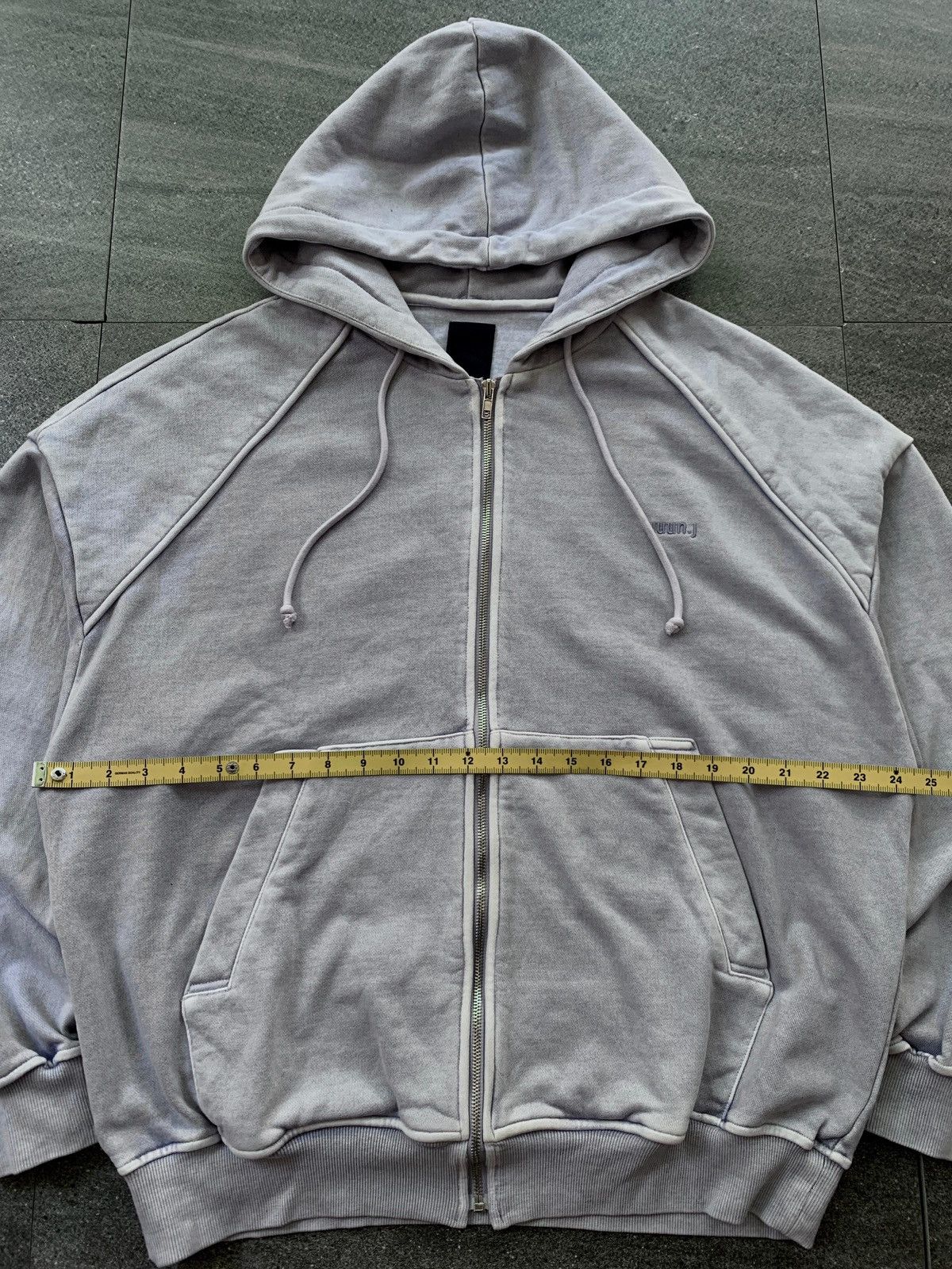 Juun.J FREE TAX! Juun.J Heavyweght Zipper Hoodie Size US S / EU 44-46 / 1 - 14 Thumbnail
