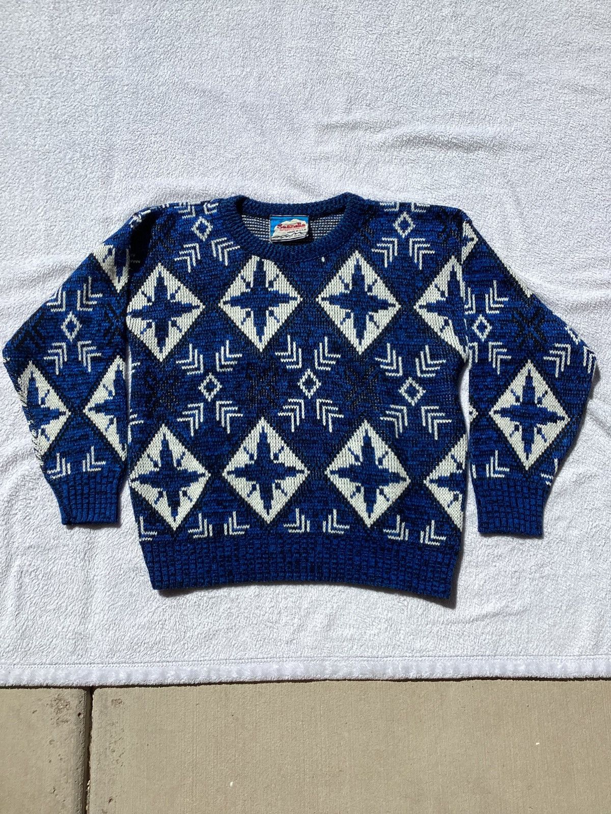Other × Vintage Vtg 80s Scandia sportswear acrylic knit USA made sweater Size US S / EU 44-46 / 1 - 1 Thumbnail