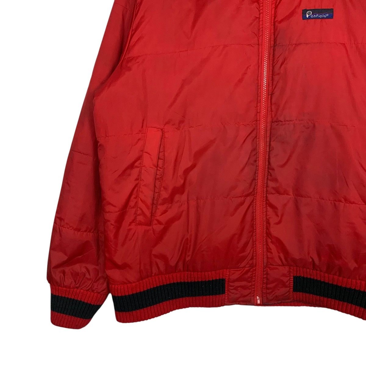 Penfield PENFIELD Red Nylon Faux Fur Hooded Jacket #2781-C125 Size US L / EU 52-54 / 3 - 6 Thumbnail