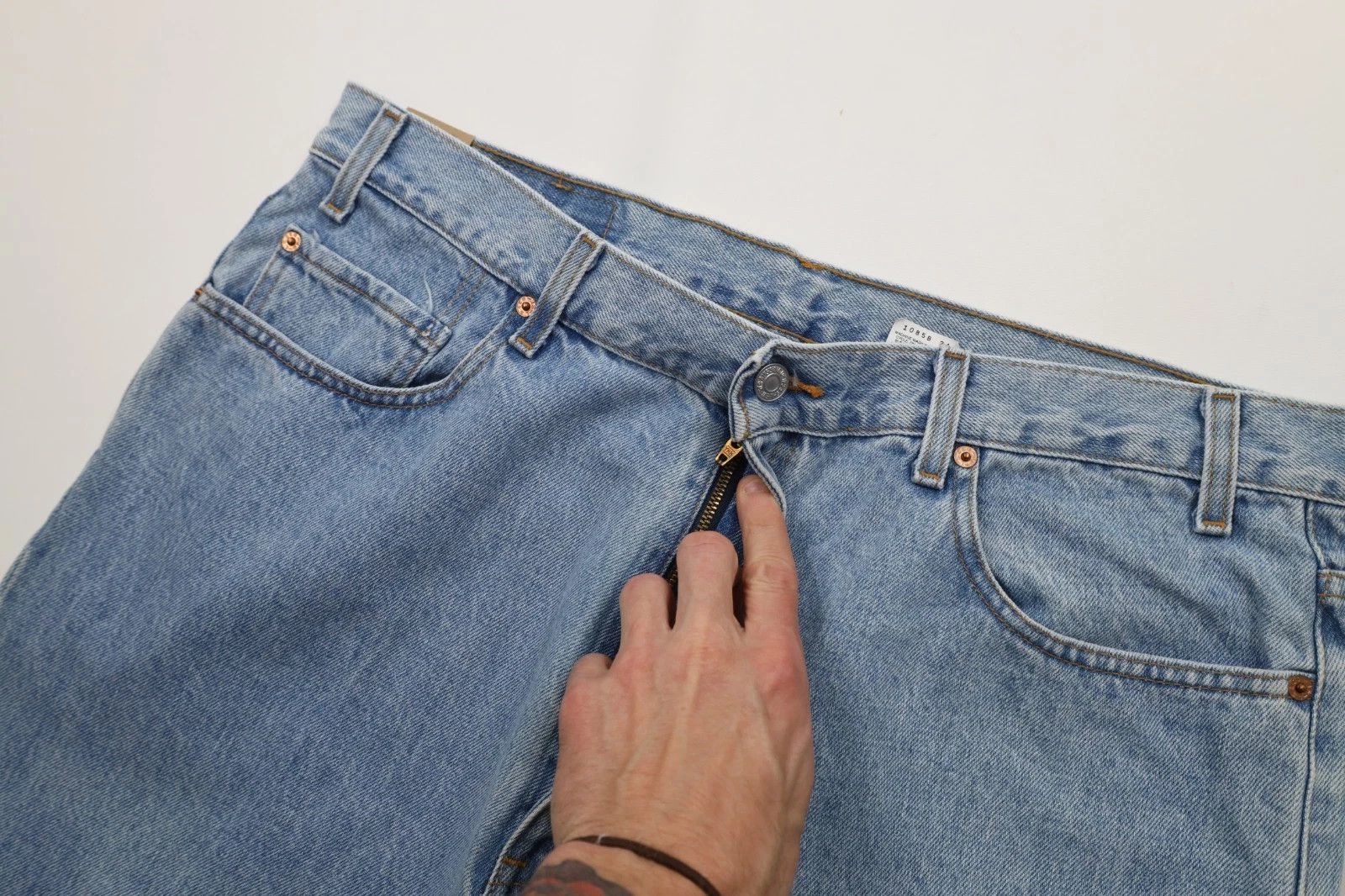 Levi's Deadstock Vintage Y2K 2000 Levis 550 Relaxed Fit Jeans Size US 40 / EU 56 - 5 Thumbnail