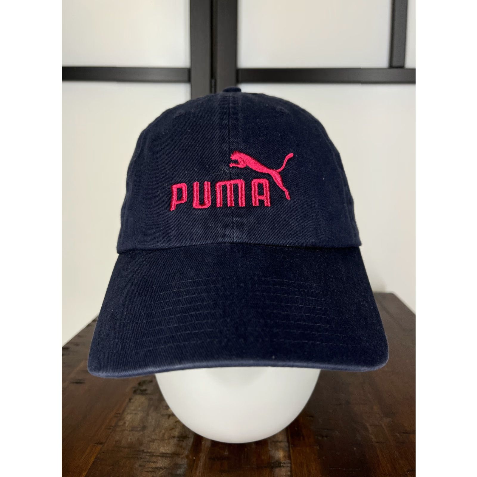 Puma PUMA Hat Cap Strap Back Adult One Size Blue Pink Cotton Twill Embroider Outdoor Baseball Cap Casual Logo Outdoor Men Size ONE SIZE - 2 Thumbnail