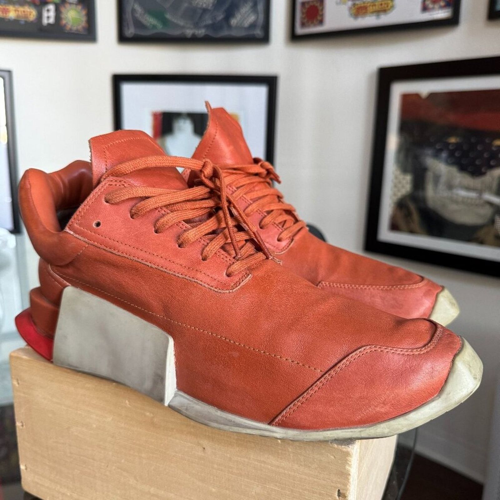 Adidas × Rick Owens adidas by Rick Owens Level Runner Low, Men’s 10.5 EU 44 2/3 Size US 10.5 / EU 43-44 - 1 Thumbnail