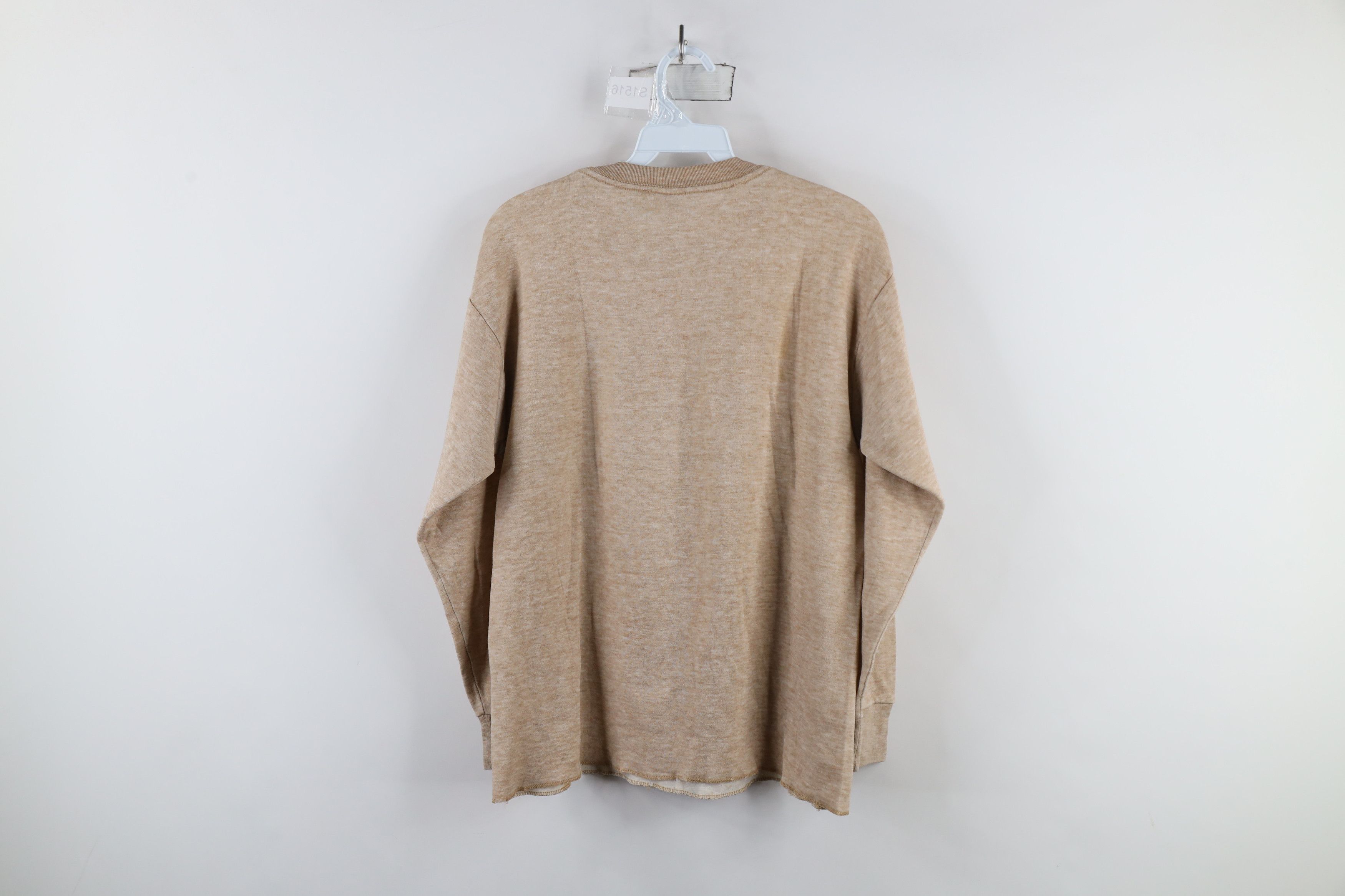 Vintage Vintage 90s Streetwear Thermal Knit Long Sleeve T-Shirt USA Size US L / EU 52-54 / 3 - 12 Thumbnail