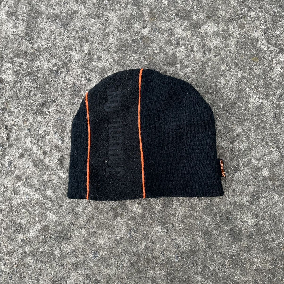 Hypebeast × Jagermeister × Japanese Brand Vintage Japanese Style Adult Warm Fleece Hat Jagermeister Size ONE SIZE - 2 Thumbnail