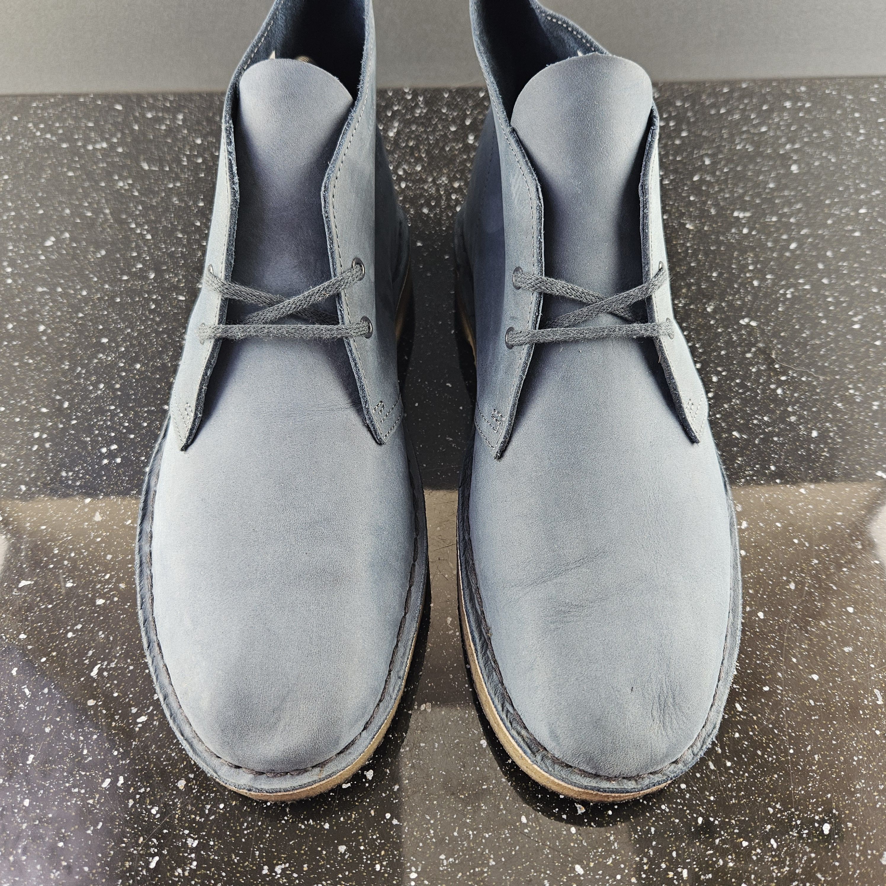Clarks Clarks Originals 11826 Blue Leather Boots Size US 10 / EU 43 - 9 Thumbnail
