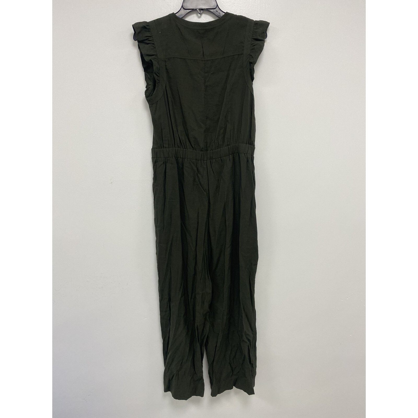 Whistles WHISTLES Women straight Jumpsuit Khaki Size 8 A000120 Size 30" / US 8 / IT 44 - 8 Thumbnail