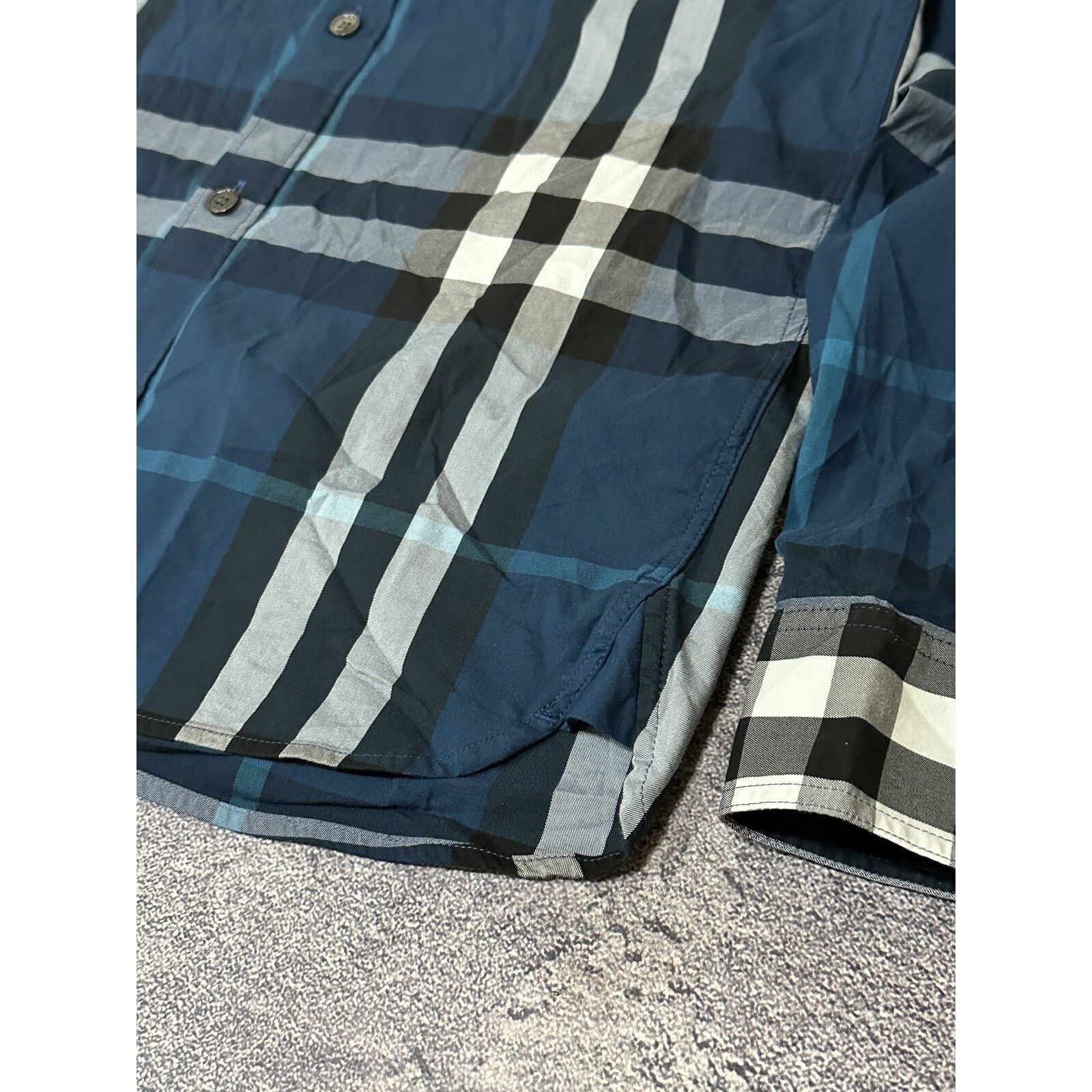 Burberry Burberry Blue Nova Check Men’s Shirt XS Size OldMoney Style Size US XS / EU 42 / 0 - 4 Thumbnail