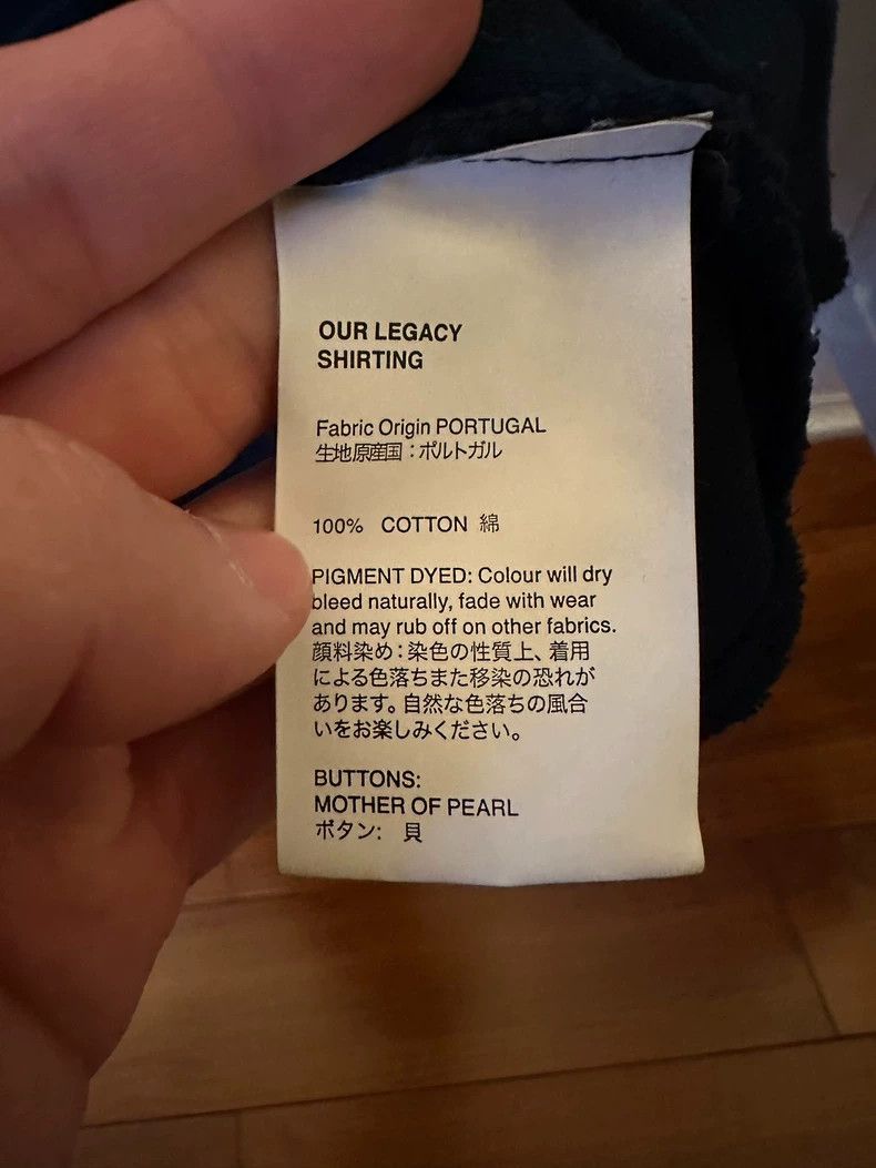 Our Legacy Our Legacy size48 Fashionable casual shirt Size US M / EU 48-50 / 2 - 4 Thumbnail
