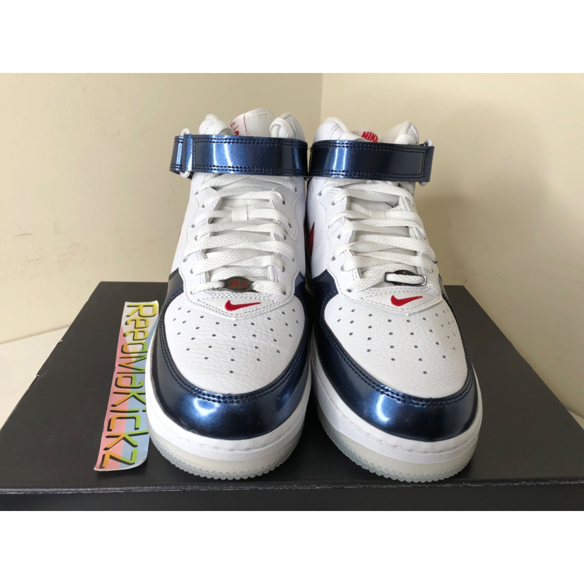 Nike Nike Air Force 1 Mid QS Independence Day Mens 15us Size US 15 / EU 48 - 3 Thumbnail