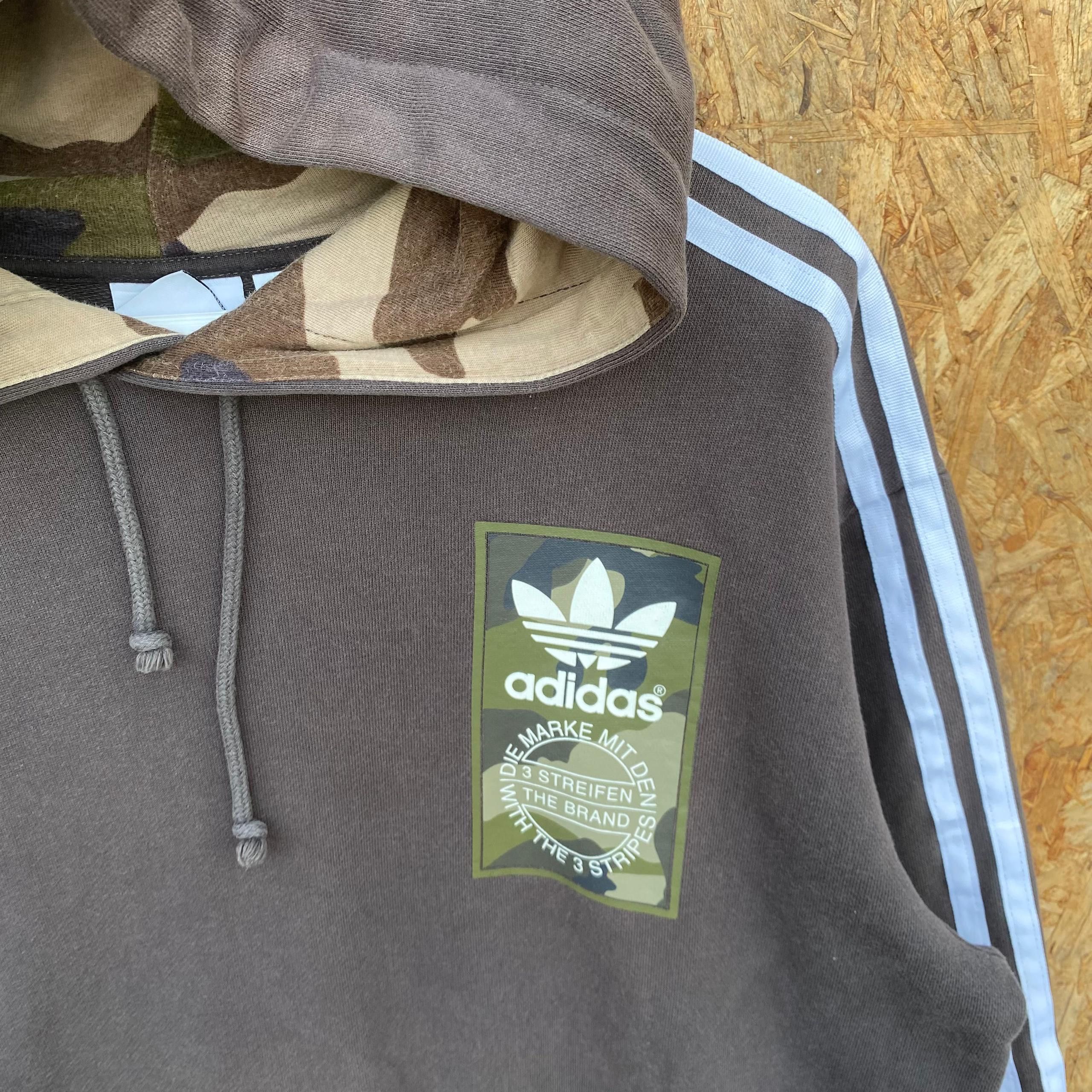 Adidas Adidas Camo Pullover Hoodies Size US M / EU 48-50 / 2 - 3 Thumbnail