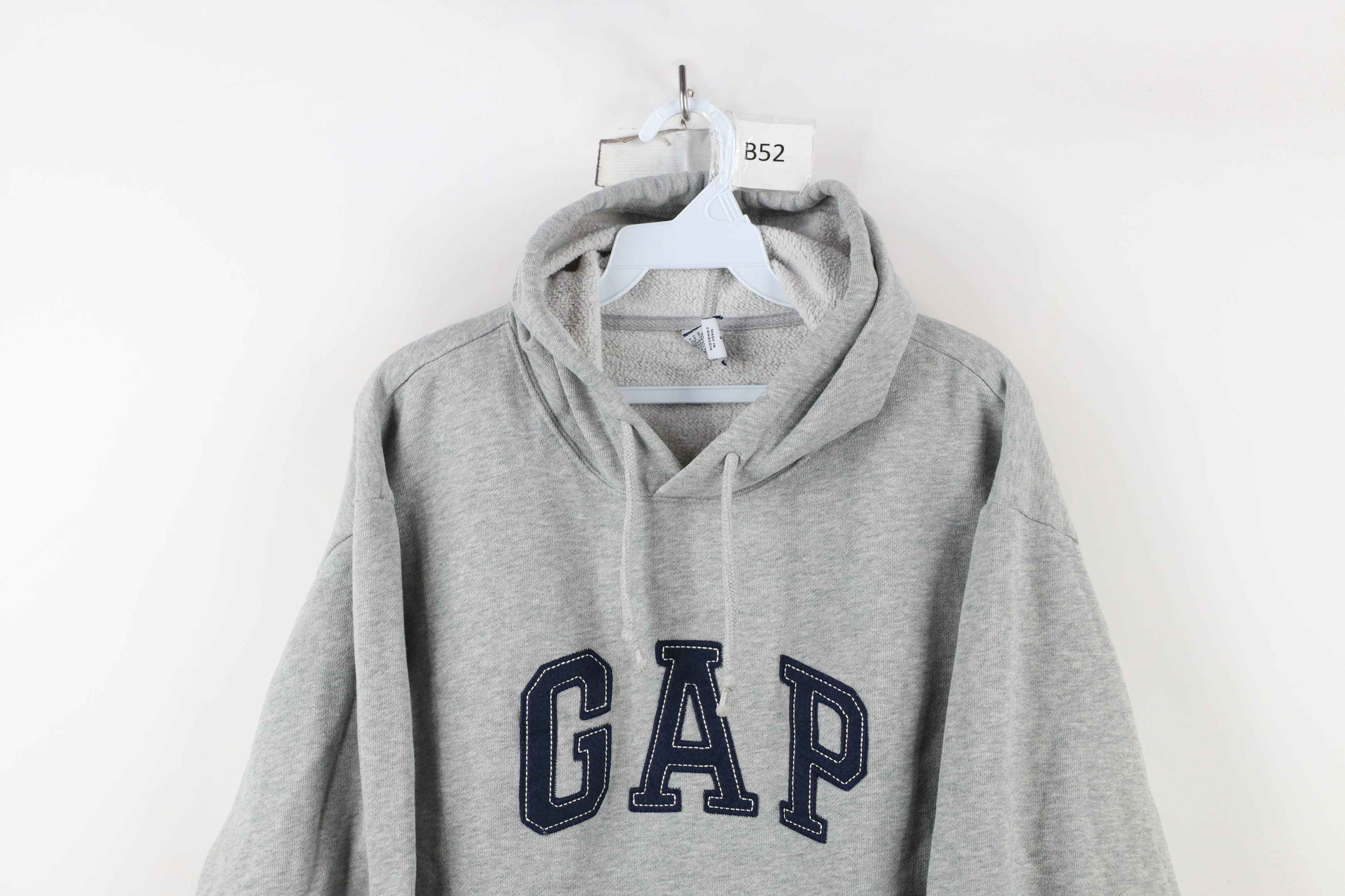 Gap × Vintage Vintage Y2K Gap Spell Out Block Letter Hoodie Sweatshirt Size S / US 4 / IT 40 - 2 Thumbnail