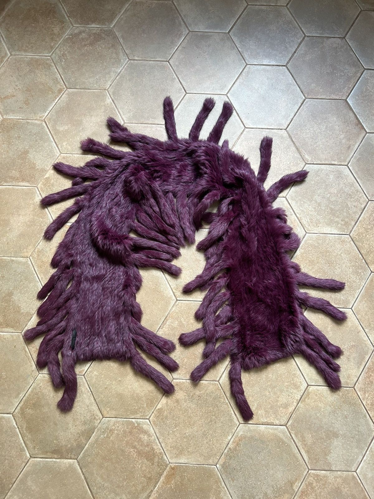 Vintage LIU XIAO QIAO Paris FUR SCARF Size ONE SIZE - 1 Thumbnail