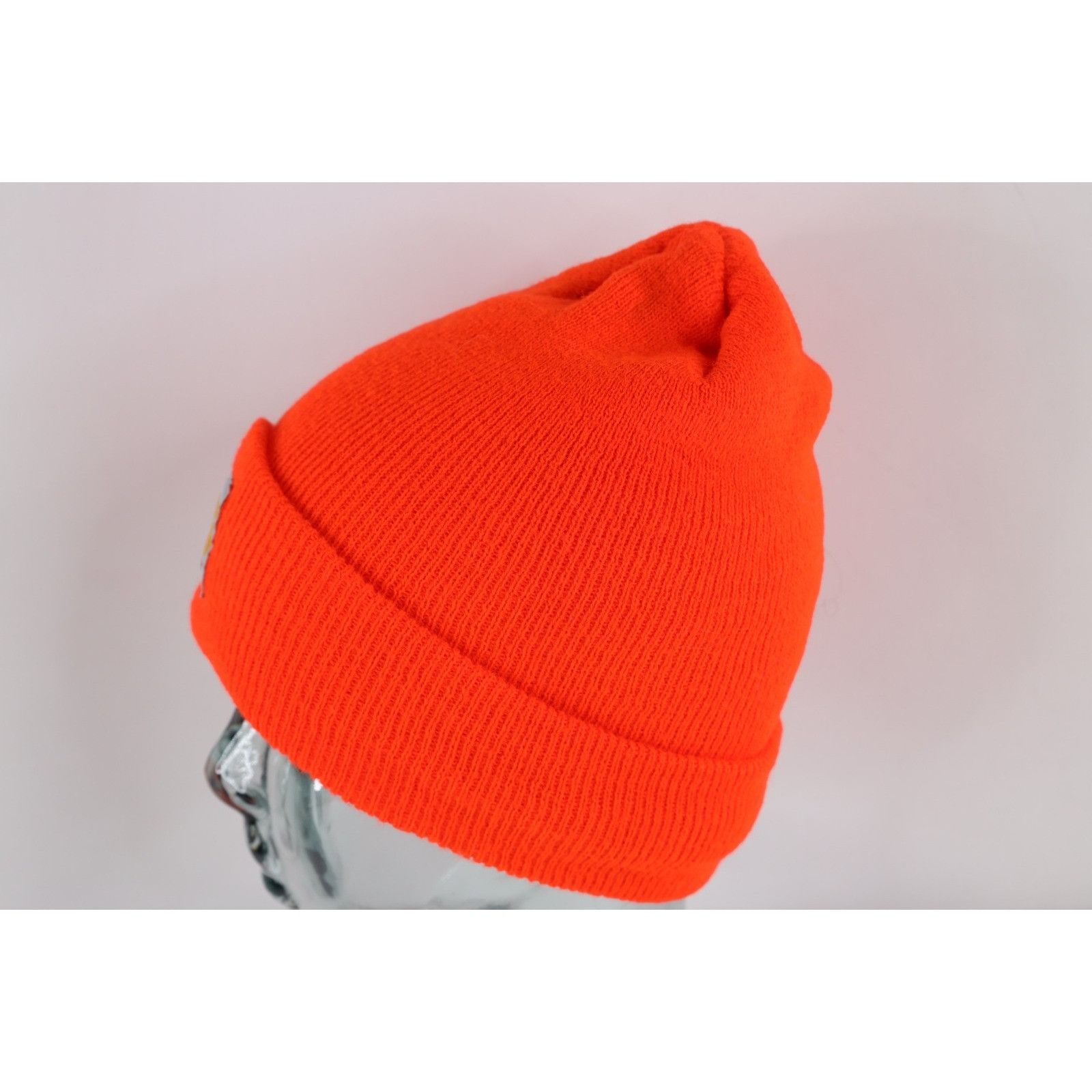 Carhartt Vintage Y2K Carhartt Spell Out Knit Winter Beanie Hat Cap Size ONE SIZE - 3 Thumbnail
