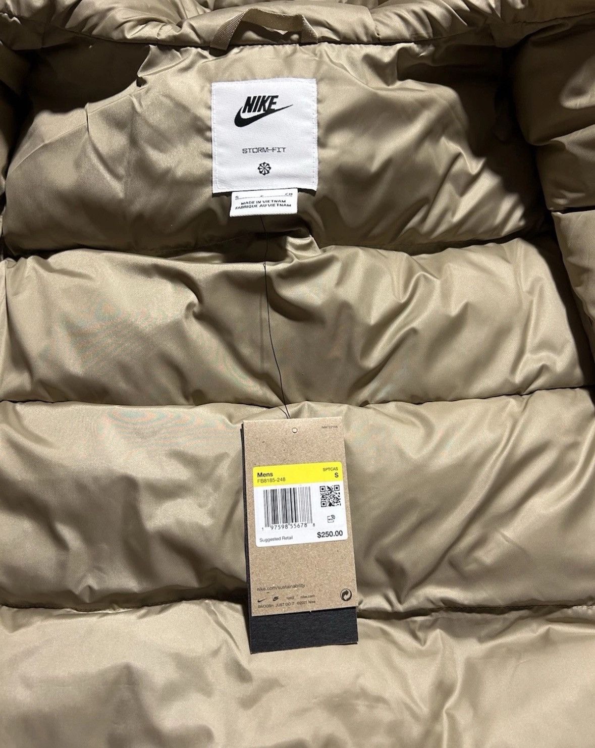Nike Nike WindRunner PrimaLoft Storm-FIT Puffer Jacket FB8185-248 Size US S / EU 44-46 / 1 - 9 Thumbnail