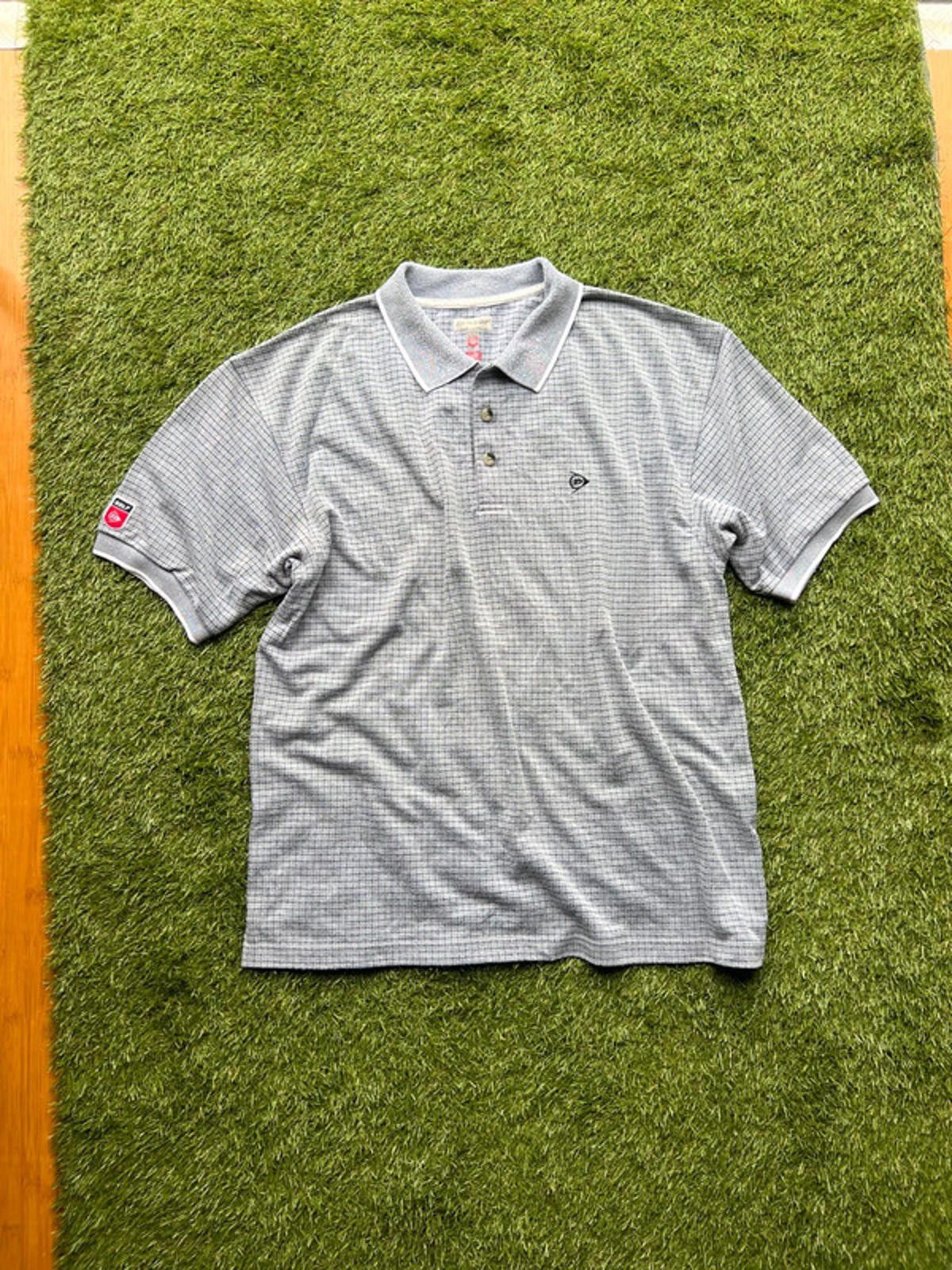 Dunlop Vintage Dunlop Grey Polo Size US XL / EU 56 / 4 - 5 Thumbnail