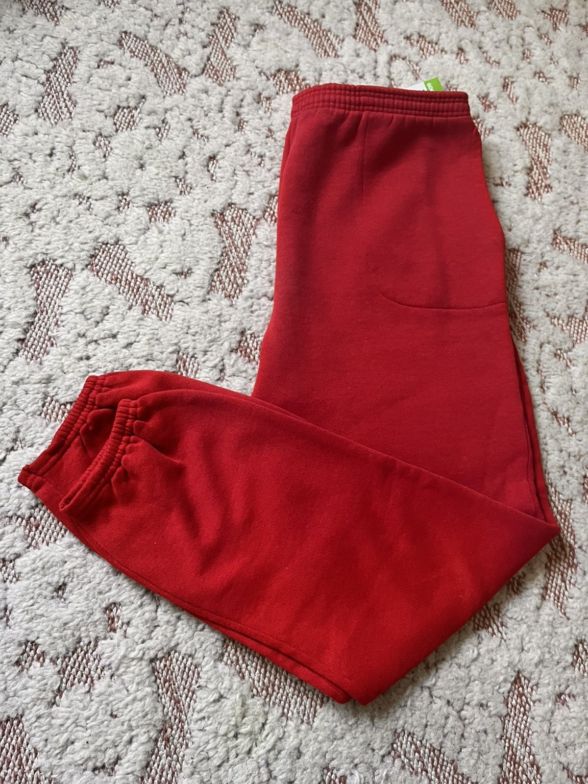 Hanes × Vintage Vintage Hanes Red Sweatpants - Made in USA Size US 29 - 4 Thumbnail