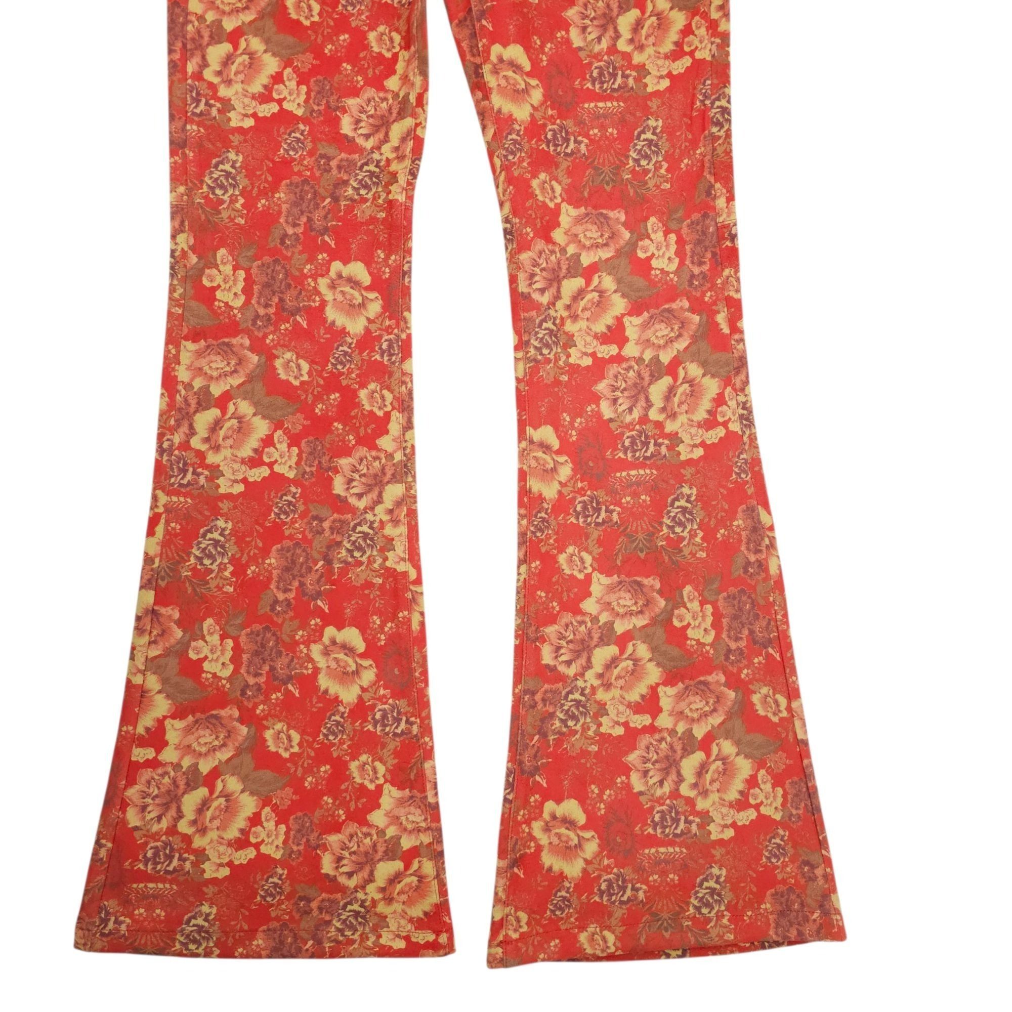 Free People We The Free People House Party Printed Pants Womens 27 Vegan Size 28" / US 6 / IT 42 - 10 Thumbnail