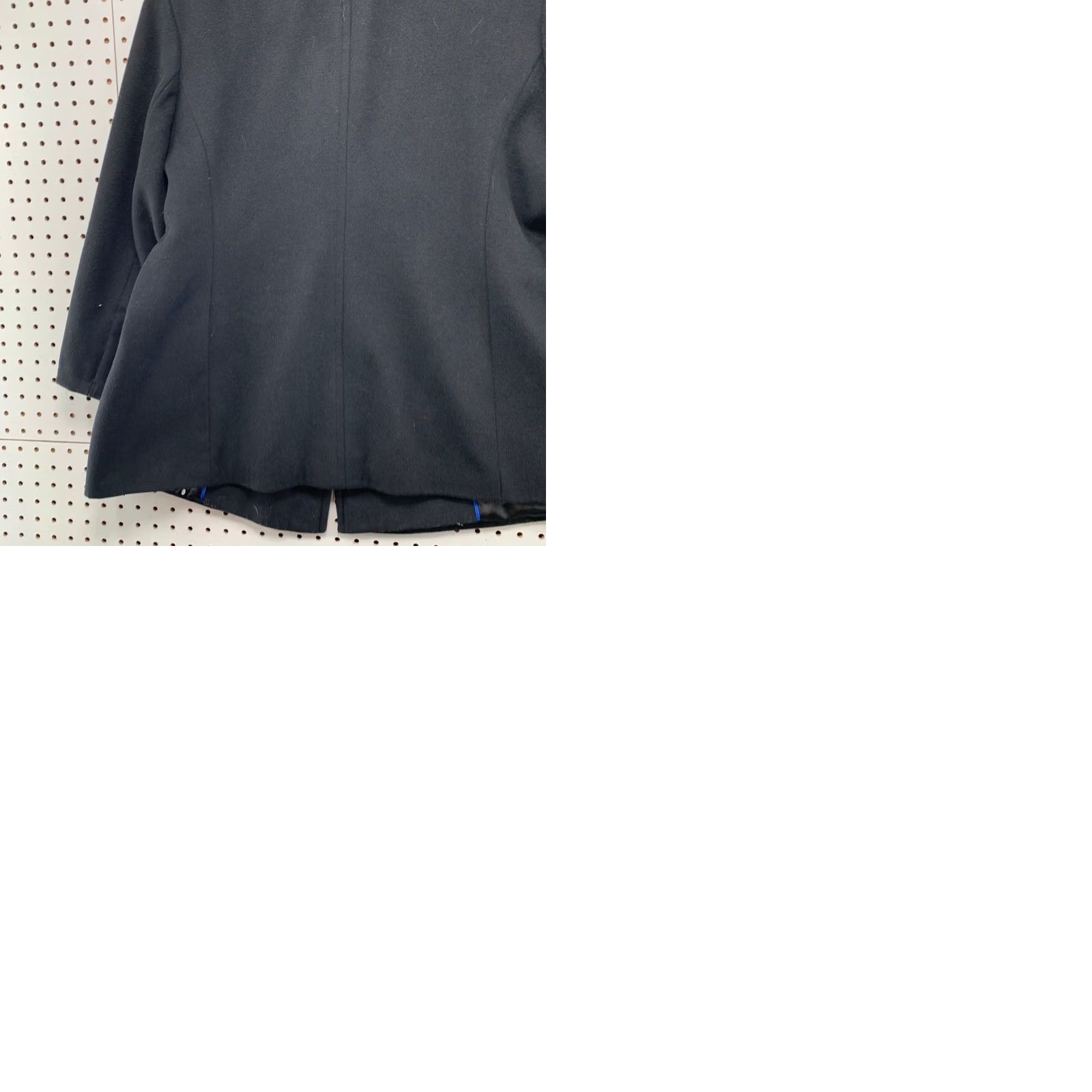 Calvin Klein Calvin Klein Wool Cashmere Coat Womens XL Black Double Breasted Peacoat Coat Size XL / US 12-14 / IT 48-50 - 10 Thumbnail