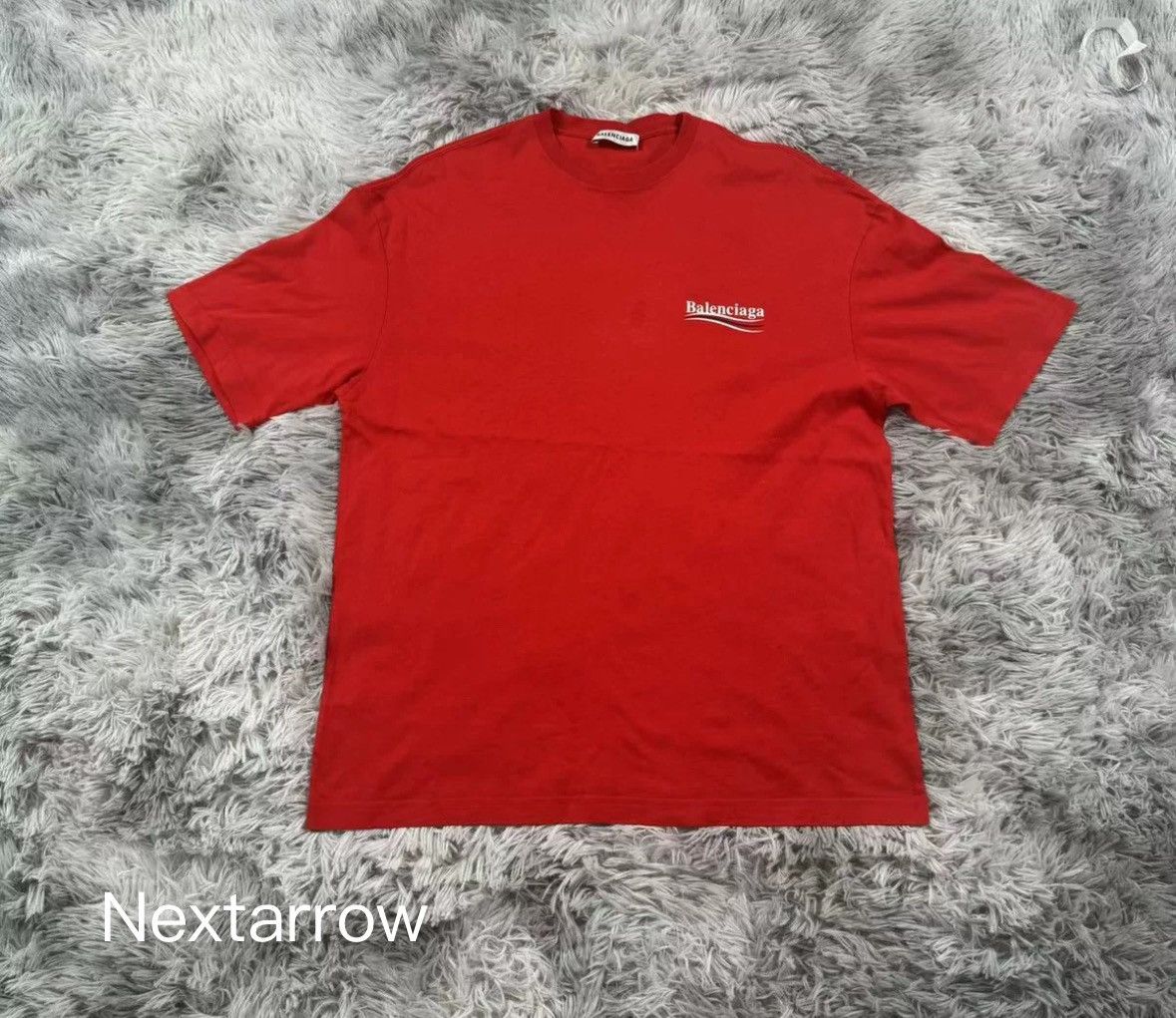 Balenciaga Balenciaga Cola Short Sleeves 2410-Nextarrow Size US S / EU 44-46 / 1 - 1 Thumbnail