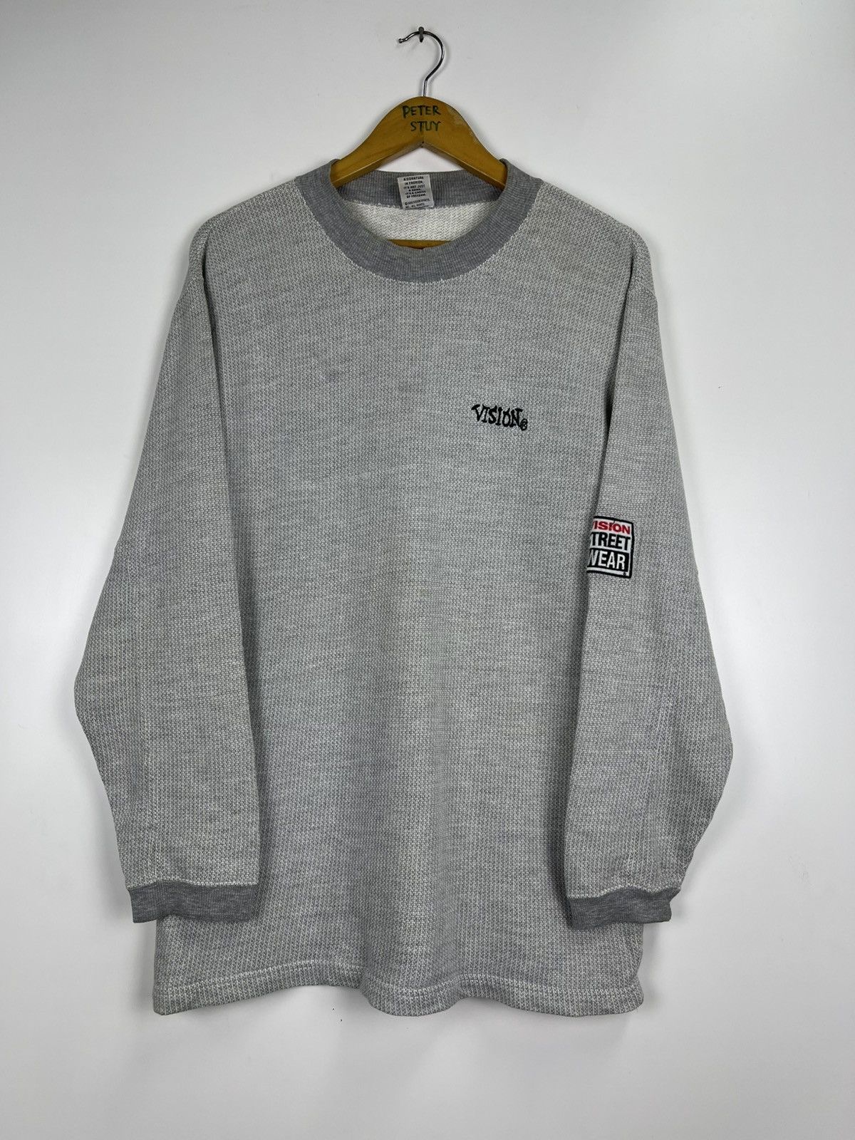 Vintage × Vision Streetwear Vintage Vision Streetwear Sweatshirt Size US M / EU 48-50 / 2 - 8 Thumbnail