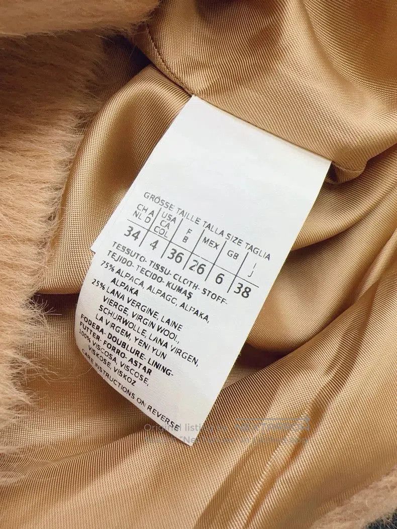 Max Mara MaxMara Studio Alpaca Wool Short Coat. Size M / US 6-8 / IT 42-44 - 5 Thumbnail