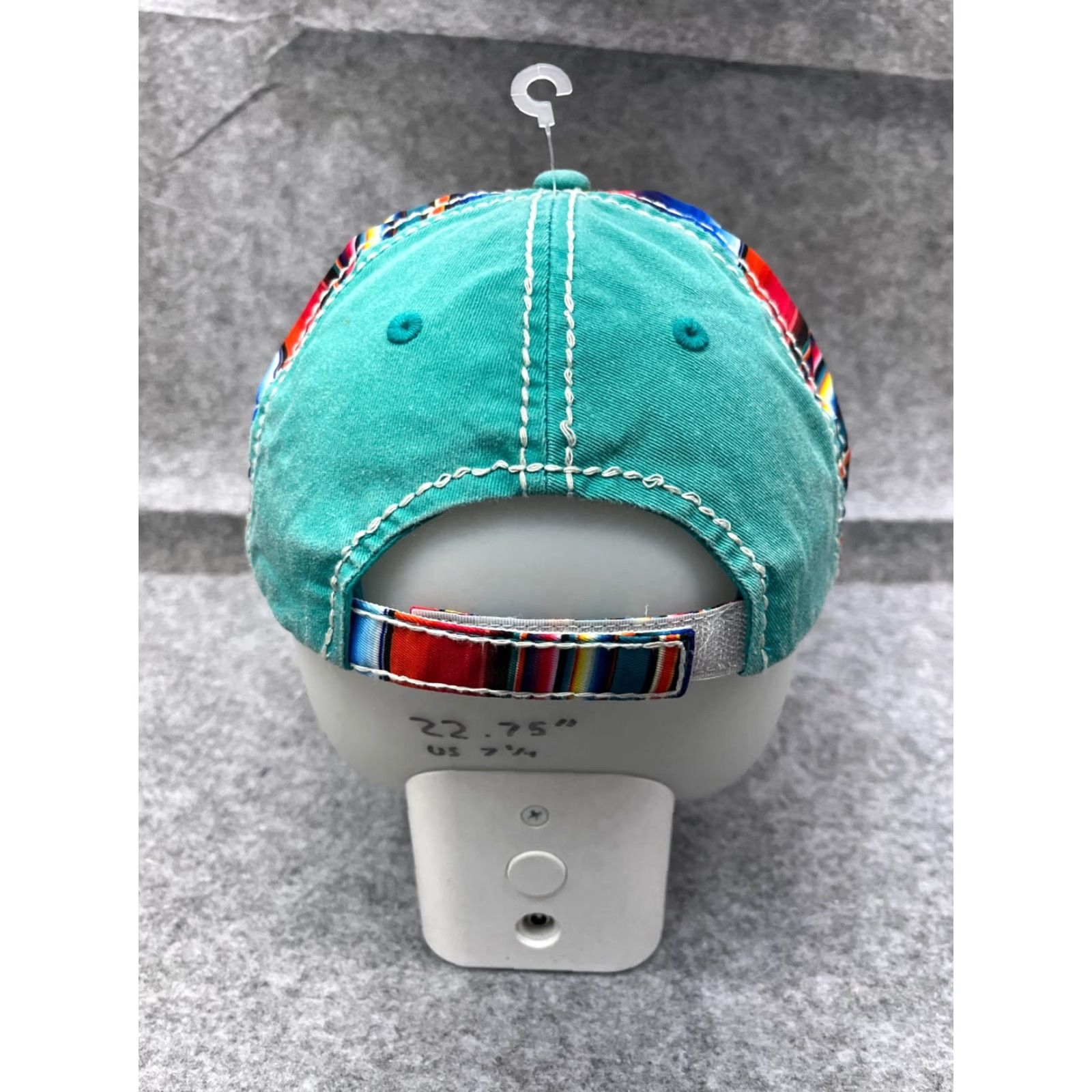 Altea VINTAGE Cross Hat Cap Strap Back Adult One Size Teal Cotton Distress Aztec Nike Hat Cap Adjustable Lightweight Mens Baseball Cap Aztec Beach Outdoor Size ONE SIZE - 6 Thumbnail