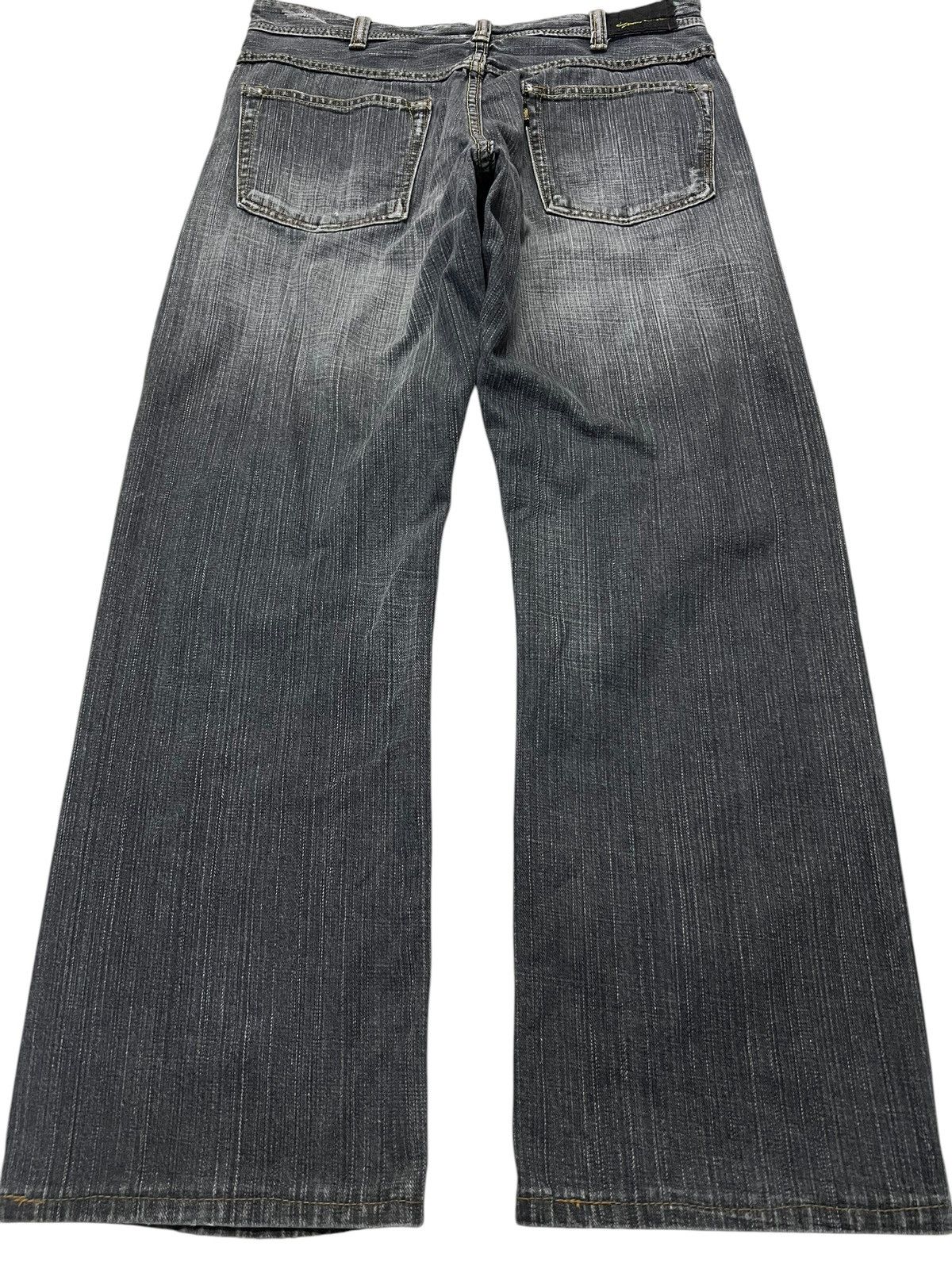 If Six Was Nine 🌈90s Style Denim Craft Japanese Brand Faded Flare Jean Size US 32 / EU 48 - 2 Thumbnail